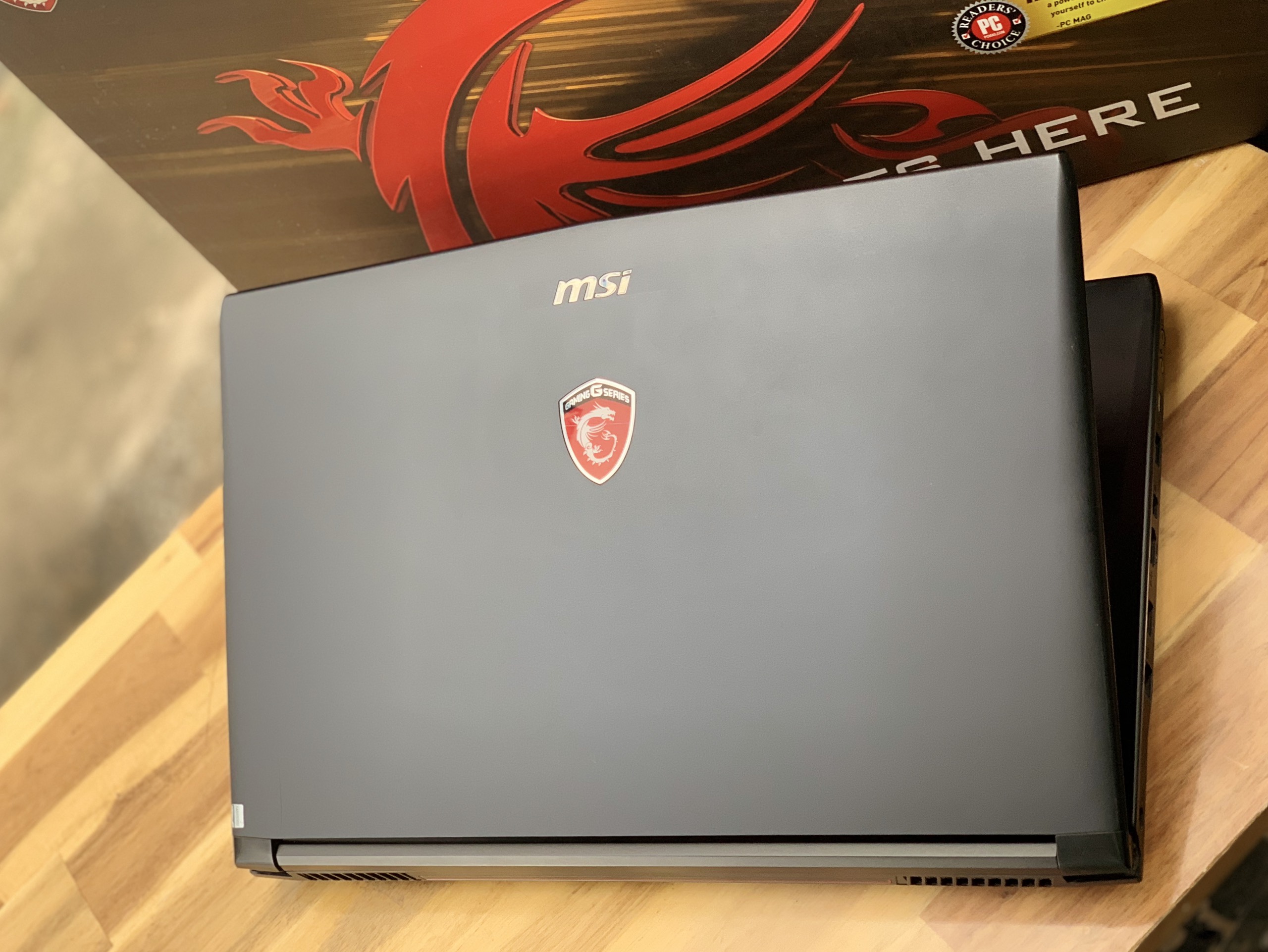 Laptop Gaming MSI GL62 7RD, i7 7700HQ 8G SSD240 Full HD GTX1050M Full Box Đẹp Keng zin 100% Giá rẻ4