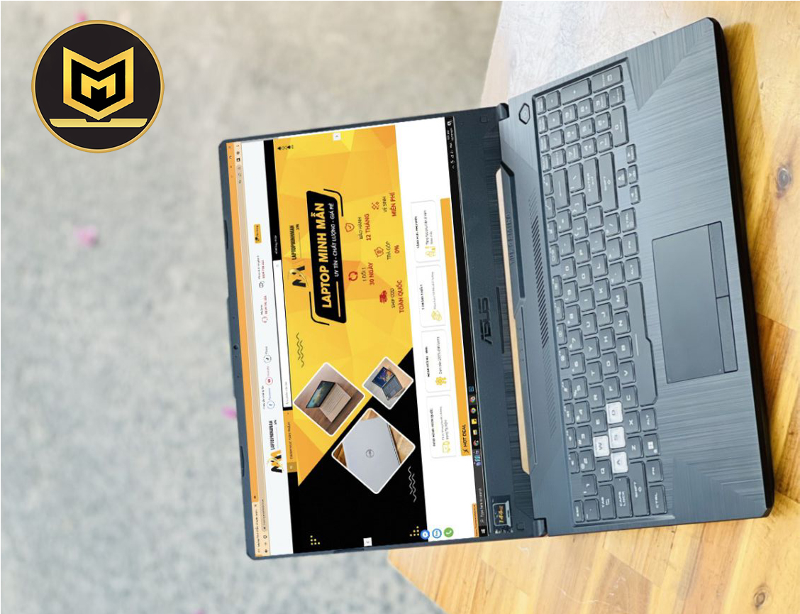 ASUS TUF A15 FA506IH RYZEN 5 4600H RAM 16G SSD 512G GTX 1650 4G LED RGB 15IN FHD 144HZ GIÁ RẺ2