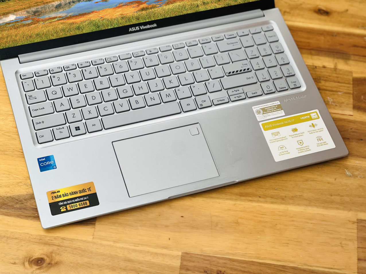 LAPTOP ASUS VIVOBOOK X1504VA i5 1335U RAM 8GB SSD 512GB 15INCH FHD MÀU BẠC GIÁ RẺ2