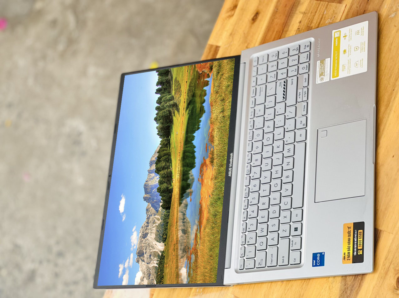 LAPTOP ASUS VIVOBOOK X1504VA i5 1335U RAM 8GB SSD 512GB 15INCH FHD MÀU BẠC GIÁ RẺ1