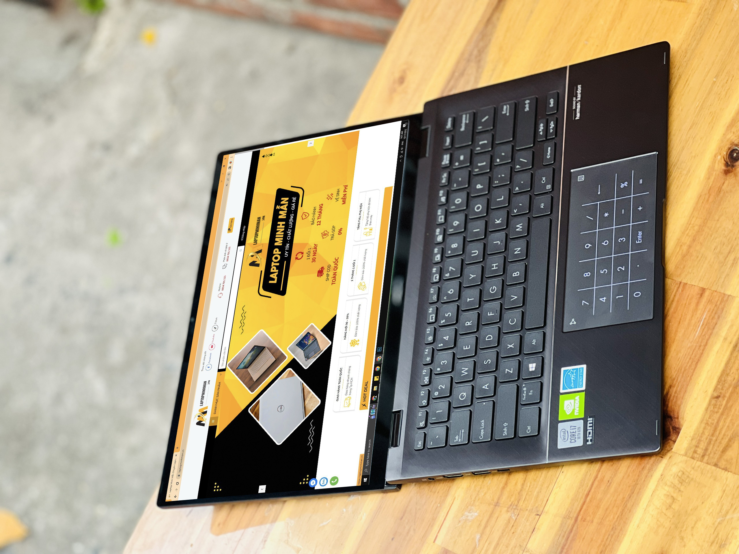 ASUS ZENBOOK FLIP 14 UX463FL i7 10510U/ RAM 16GB/ SSD 512GB/ FHD TRÀN VIỀN/ CẢM ỨNG LẬT XOAY/ VGA MX250/ ĐỒ HỌA CAO CẤP/ GIÁ RẺ3