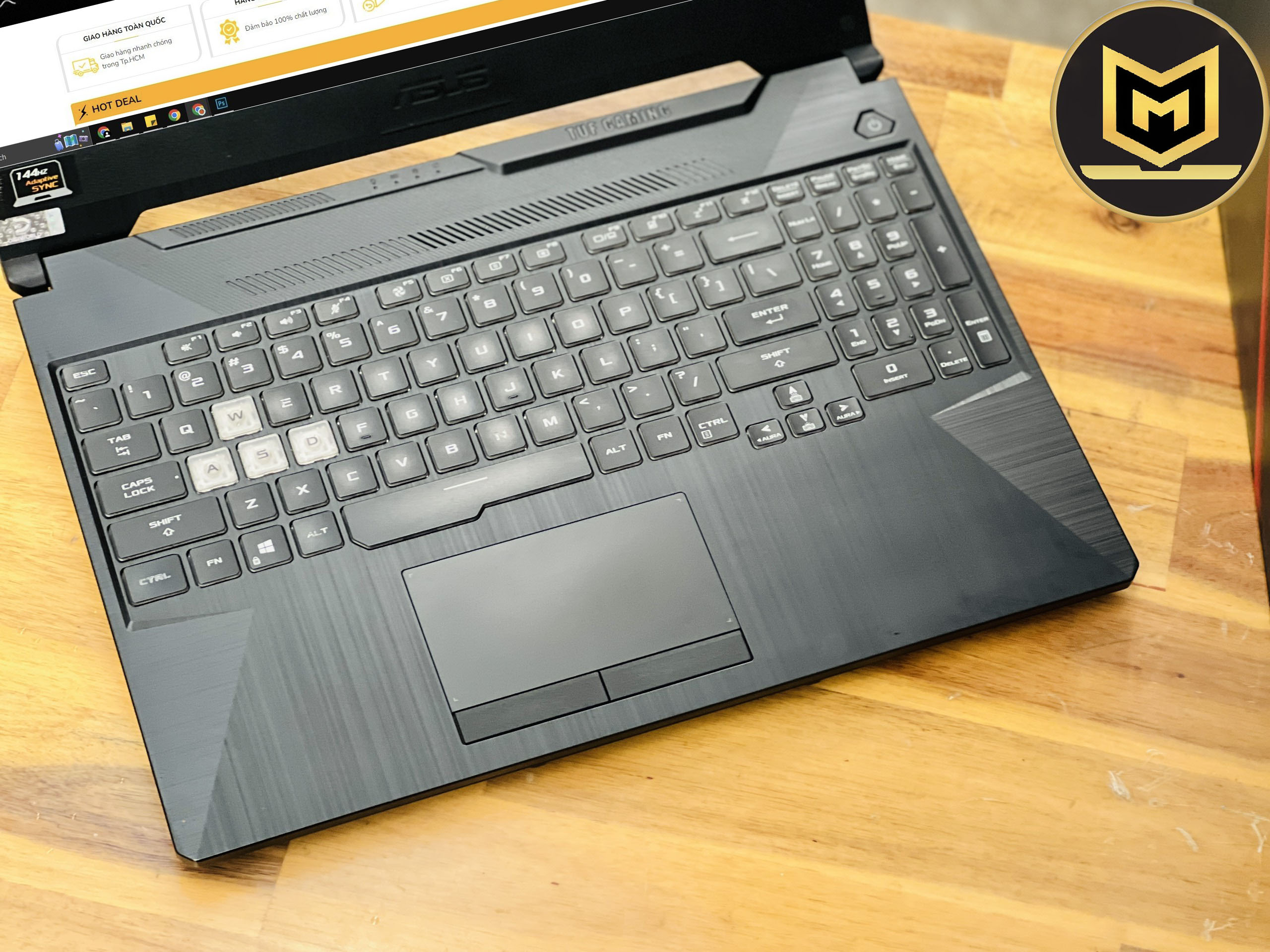 ASUS TUF GAMING A15 FA506II R5 4600H/ RAM 8GB/ SSD 512GB/ GTX1650Ti 4GB/ 15INCH FHD 144Hz/ CHUYÊN GAME ĐỒ HỌA/ GIÁ RẺ3