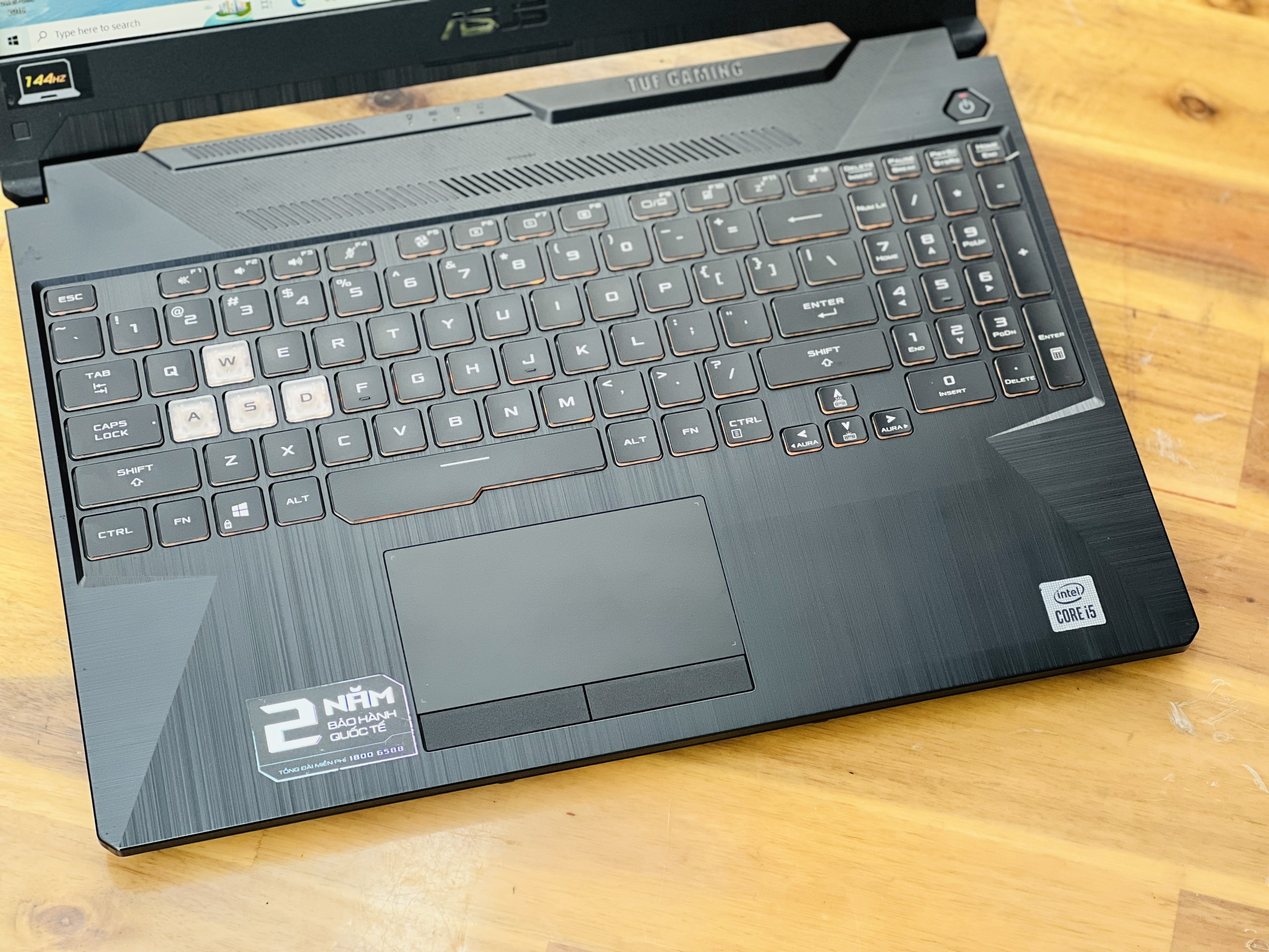 ASUS TUF F15 FX506LH I5 10300H 2022/ GTX 1650 4GB/ SSD512/ 144hz/ LED SRGB/ LAPTOP GAMING/ CHUYÊN GAME/ GIÁ RẺ2