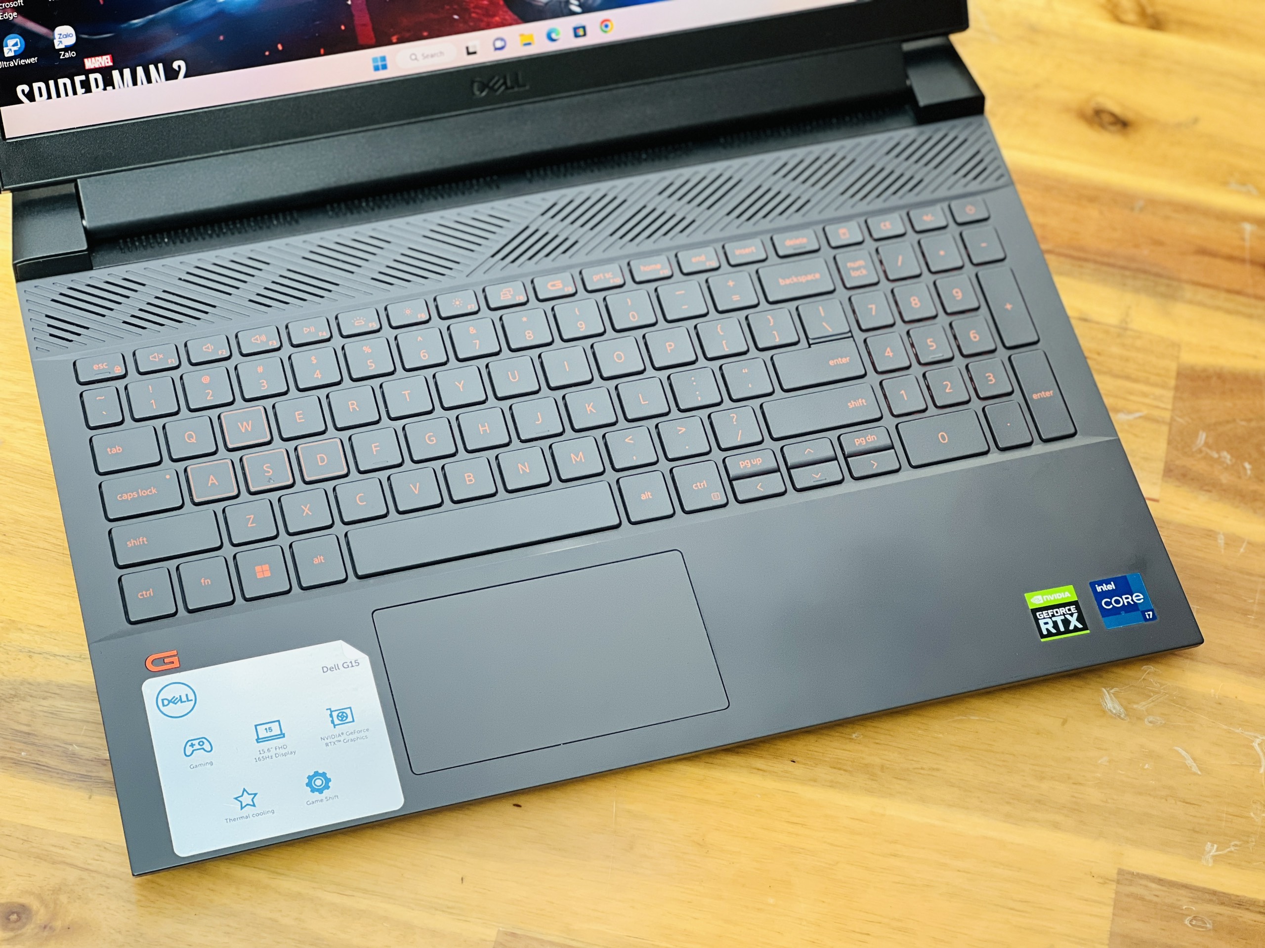 Dell G15 5520 2022 i7 12700H/ Ram 16G/ SSD1000G/ GTX 3060 6G/ 165Hz/ Laptop Gaming Giá rẻ4