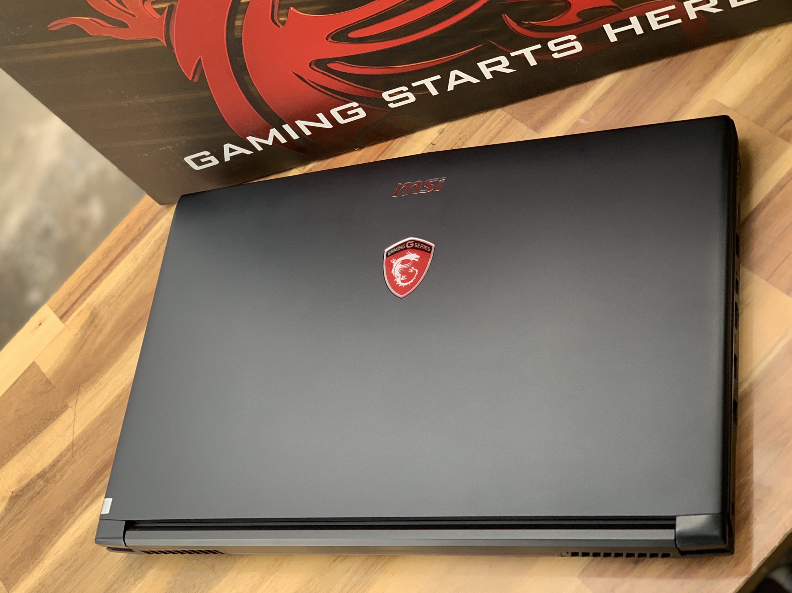 Laptop Gaming MSI GL62 7RD, i7 7700HQ 8G SSD240 Full HD GTX1050M Full Box Đẹp Keng zin 100% Giá rẻ2