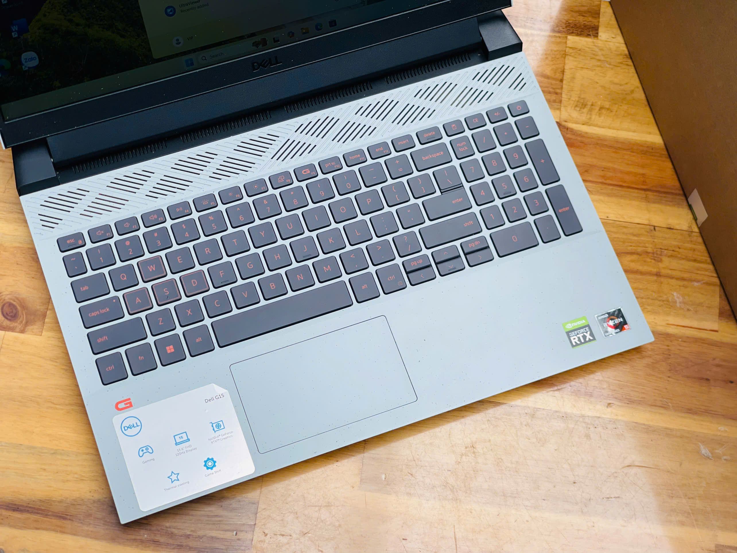 LAPTOP DELL GAMING G15 5525 RYZEN 5 6600H RTX3050 FHD 120HZ LAPTOP CHƠI GAME CAO CẤP GIÁ RẺ3