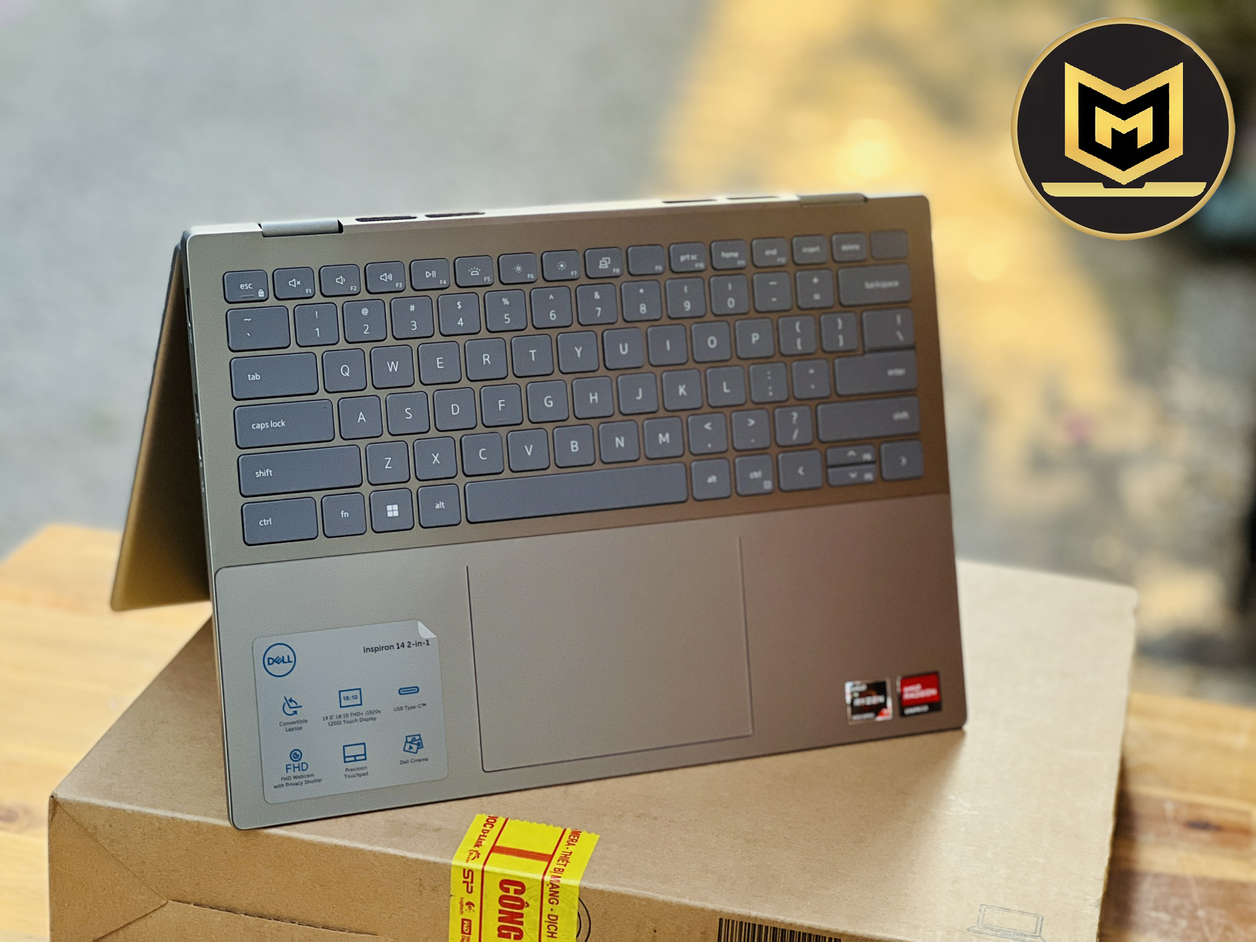 DELL INSPIRON 14 7425 RYZEN 7 5825U/ RAM 8GB/ SSD 512GB/ 14IN FHD+ TRÀN VIỀN/ CẢM ỨNG LẬT XOAY/ GIÁ RẺ2