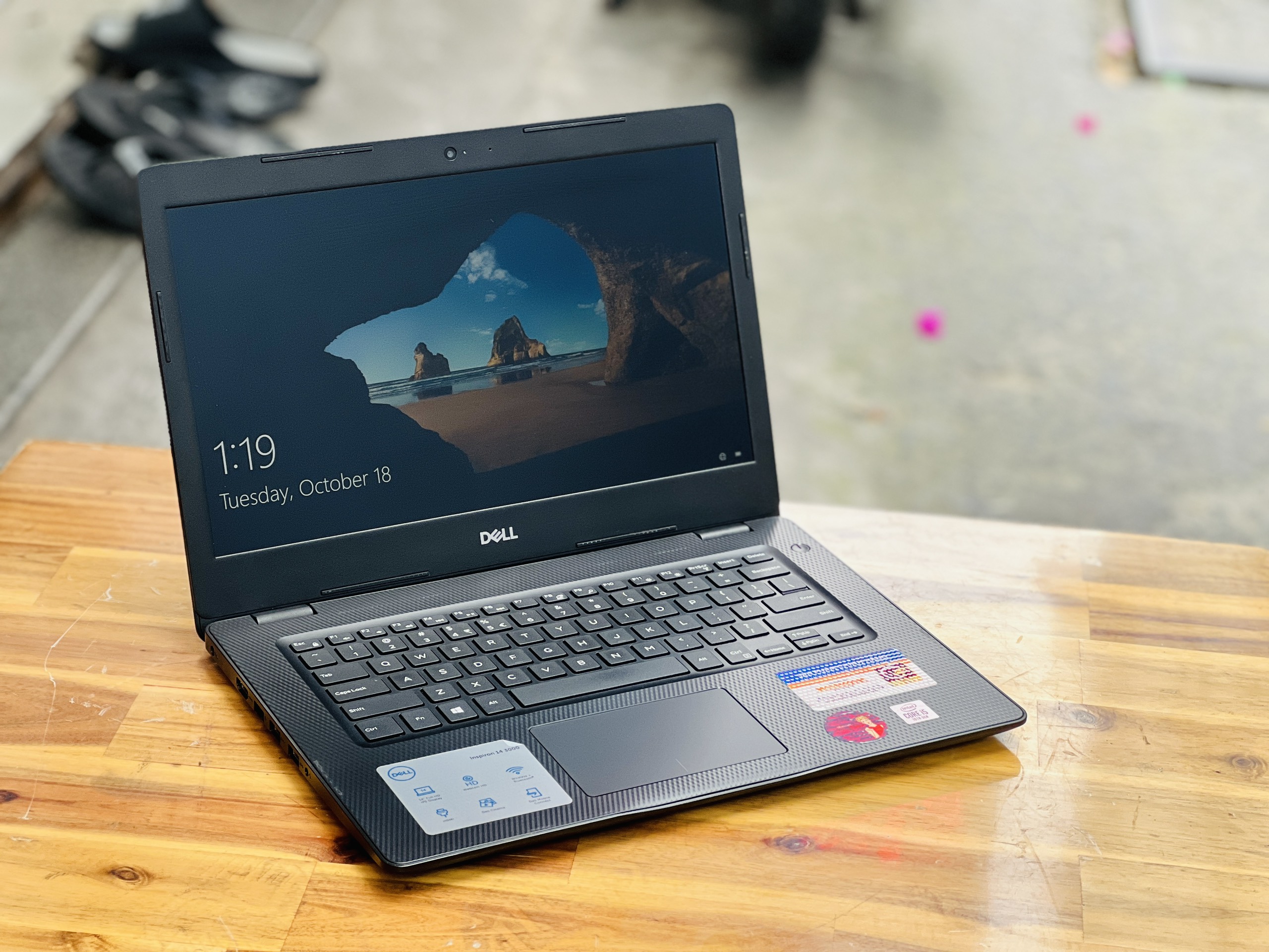 Laptop Dell Inspiron N3493 I5 1035G1/ Ram 8GB/ SSD 256GB/ Full HD/ Mỏng Nhẹ/ Windows Bản Quyền/ Giá Rẻ2