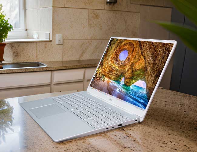 Dell Inspiron 5590 Core i5 10210U RAM 8GB SSD 256GB NVIDIA MX230 Màu Bạc Giá Rẻ3