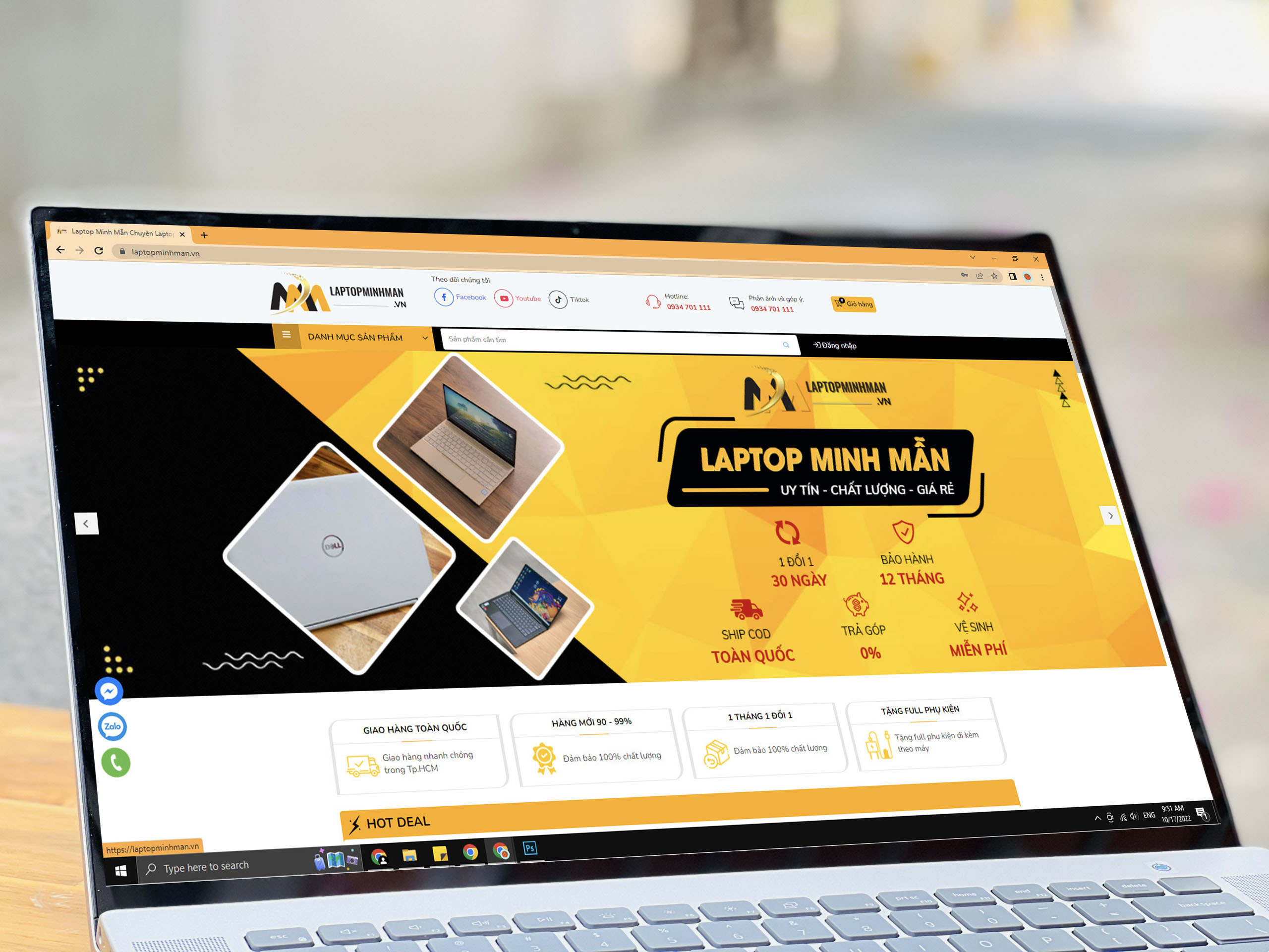 DELL INSPIRON 16 5625 2022 RYZEN 7 5825U/ RAM 16GB/ SSD 512GB/ 16INCH FHD+ TRÀN VIỀN/ CẢM ỨNG/ VGA AMD RADEON/ DOANH NHÂN THỜI TRANG/ GIÁ RẺ3