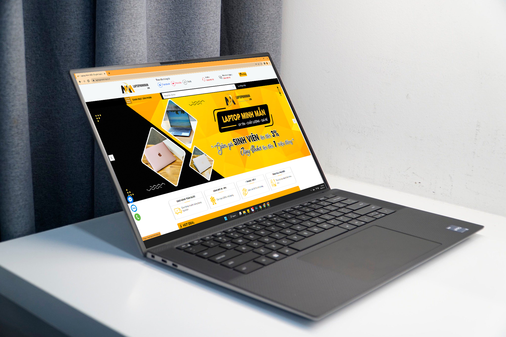 Dell Precision 5570 i7 12800H/ Ram 32G/ SSD 1000G/ Card Rời RTX A1000/ 15.6inch/ Full HD +/ Chuyên Đồ Họa/ Giá rẻ3
