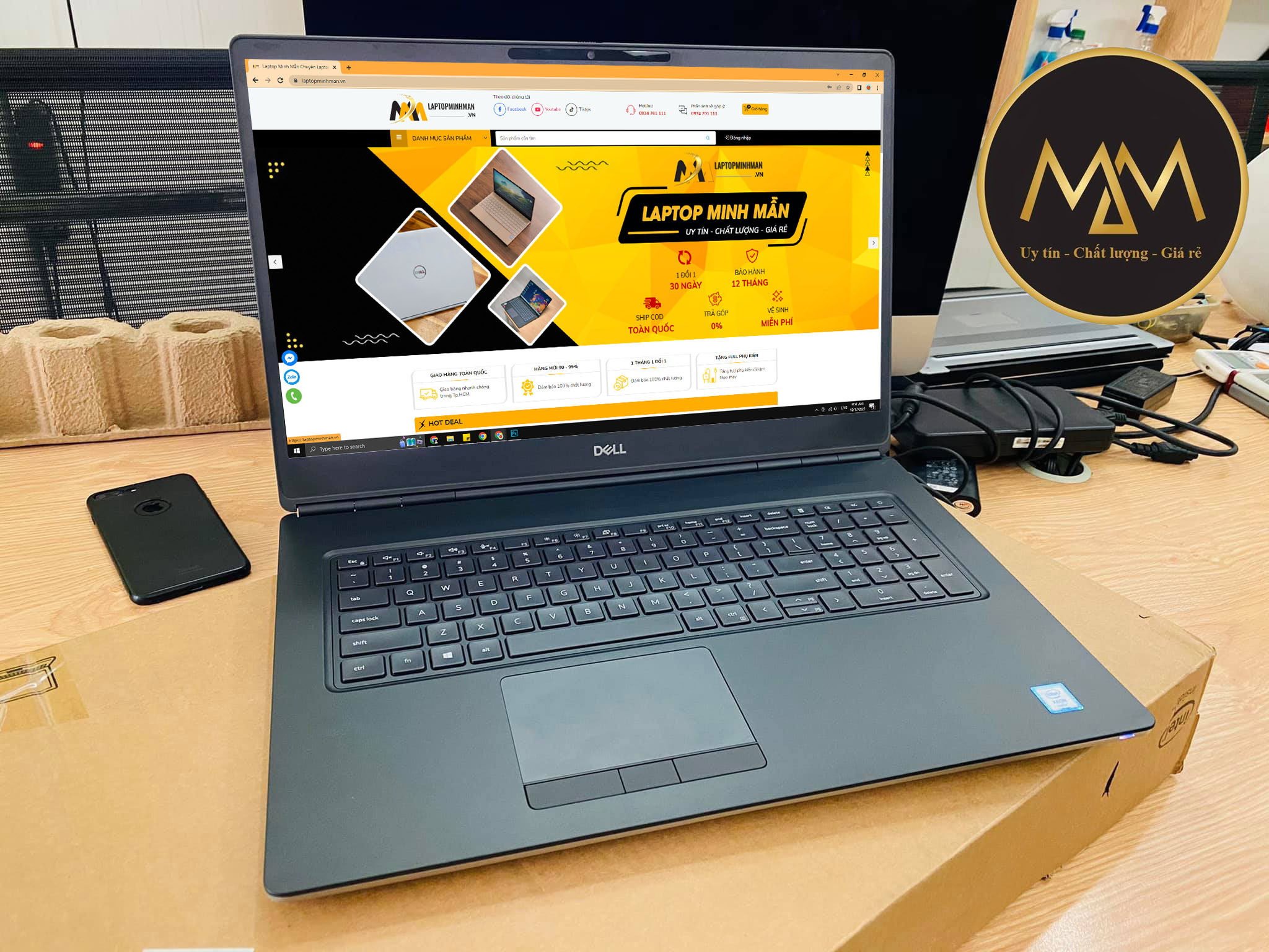 DELL PRECISION 7750 Mobile Workstation - CORE I7 10850H/ RAM 32GB/ SSD 512GB/ QUADRO RTX 3000 6GB/ FHD 1