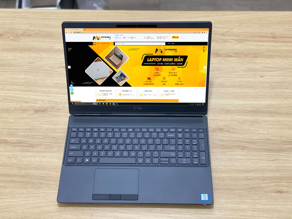 DELL PRECISION 7750 Mobile Workstation - CORE I7 10850H/ RAM 32GB/ SSD 512GB/ QUADRO RTX 3000 6GB/ FHD 4