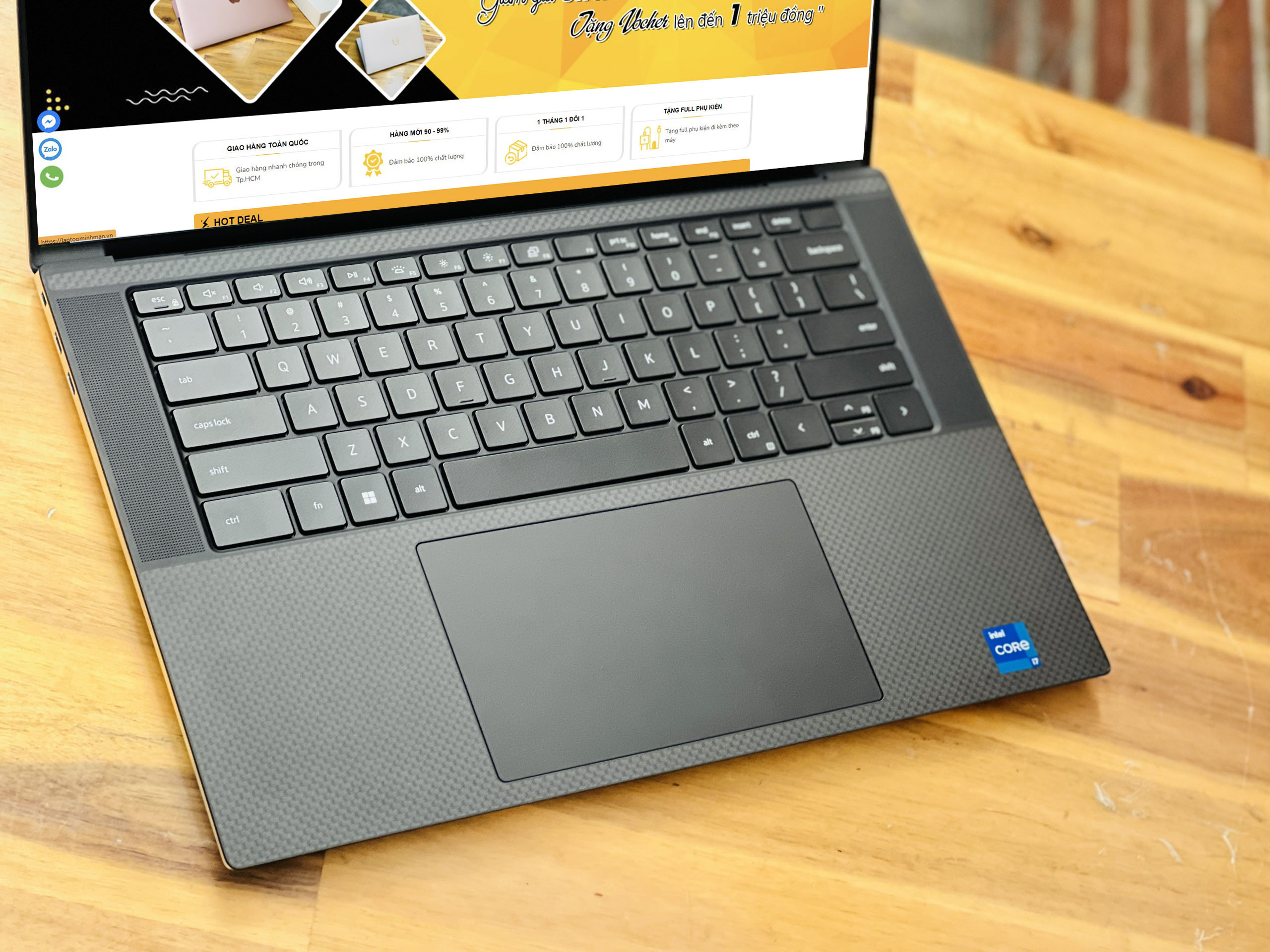 DELL XPS 15 9520 i7 12700H GIÁ RẺ1