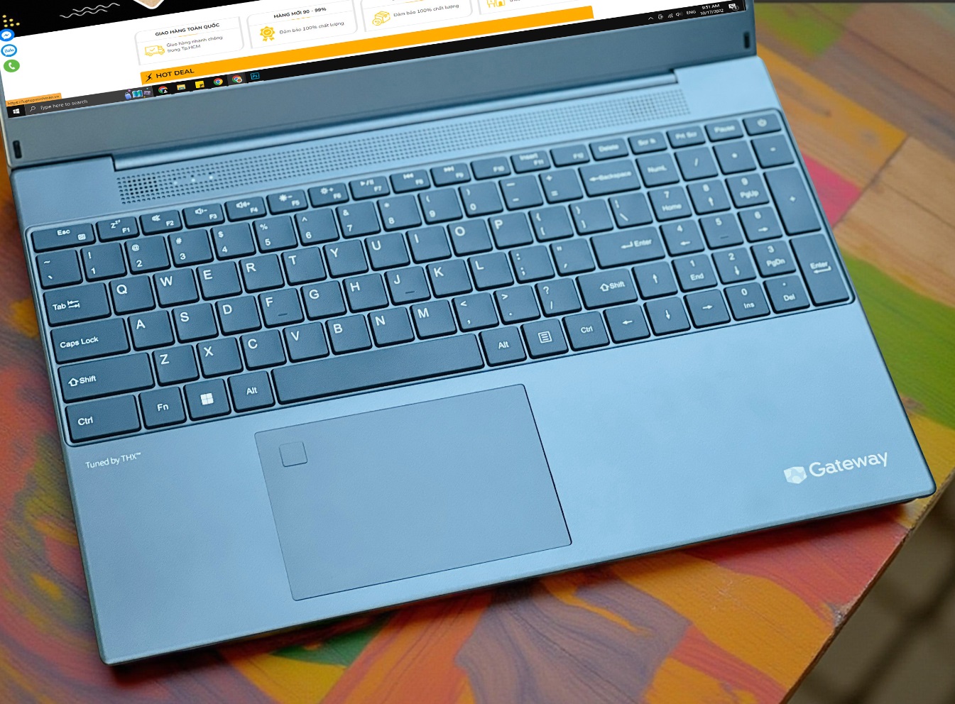 LAPTOP ACER GATEWAY ULTRA SLIM NOTEBOOK RYZEN 7 3700U 15.6INCH FHD VĂN PHÒNG KẾ TOÁN GIÁ RẺ4