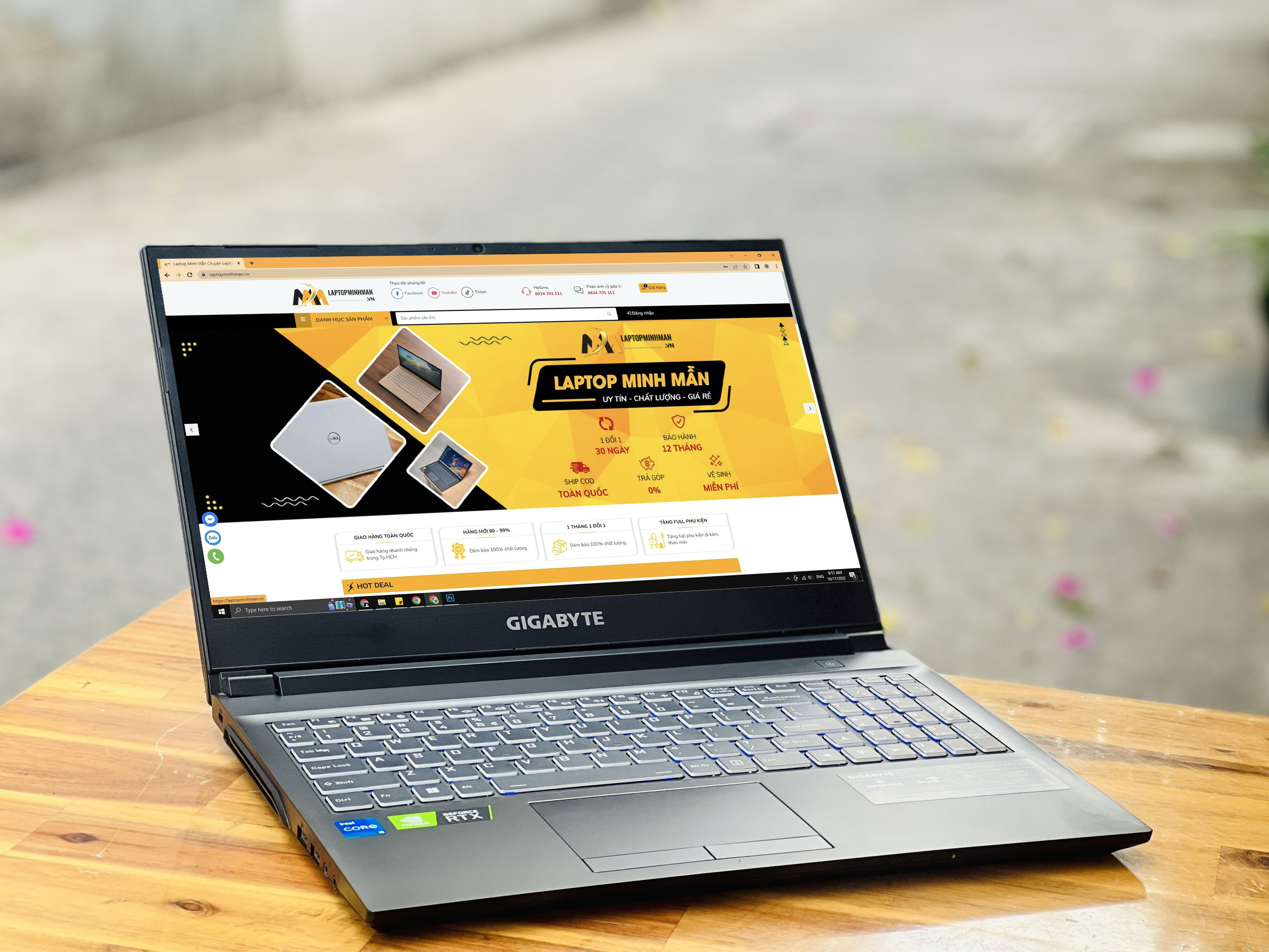 GIGABYTE GAMING G5 GD i5 11400H/ RAM 16GB/ SSD 512GB/ 15INCH FHD 144Hz/ GAMING ĐỒ HỌA/ RTX 3050 4GB/ GIÁ RẺ4