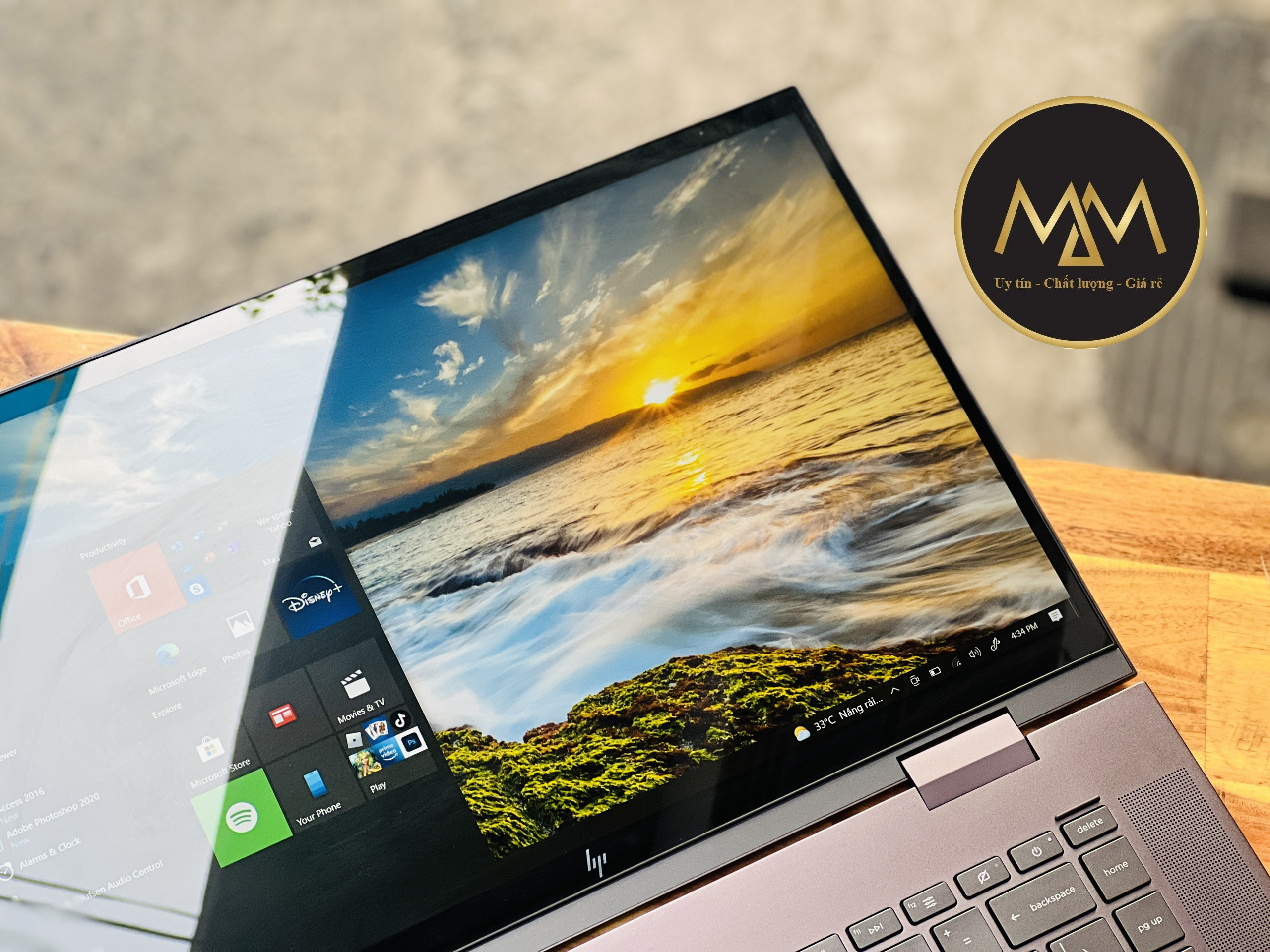Laptop HP Envy X360 Convertible 15m Ryzen 7 5700 16 CPUS/ 16G/ SSD512/ Vga AMD Radeon/ Xoay 360/ Tràn Viền/ Chuyên Đồ Họa3