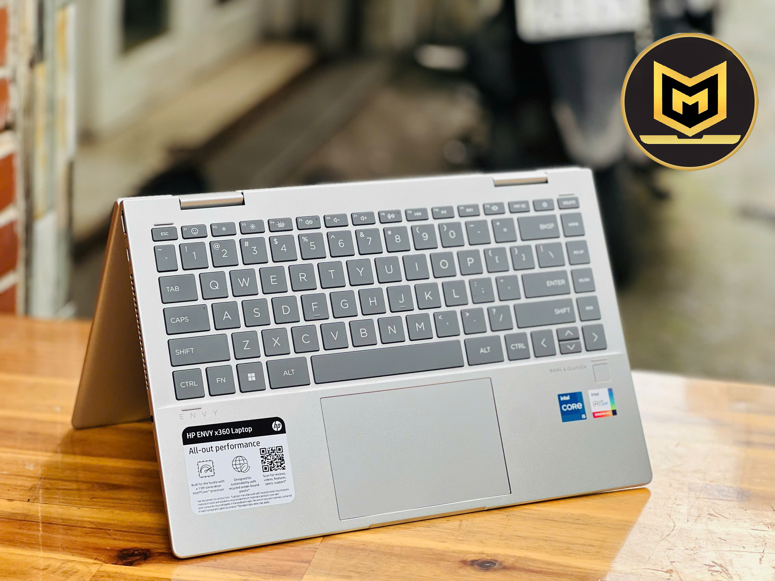HP ENVY X360 14 ES0013DX i5 1335U RAM 8G SSD 512G 14IN CẢM ỨNG 2IN1 VỎ NHÔM GIÁ RẺ1