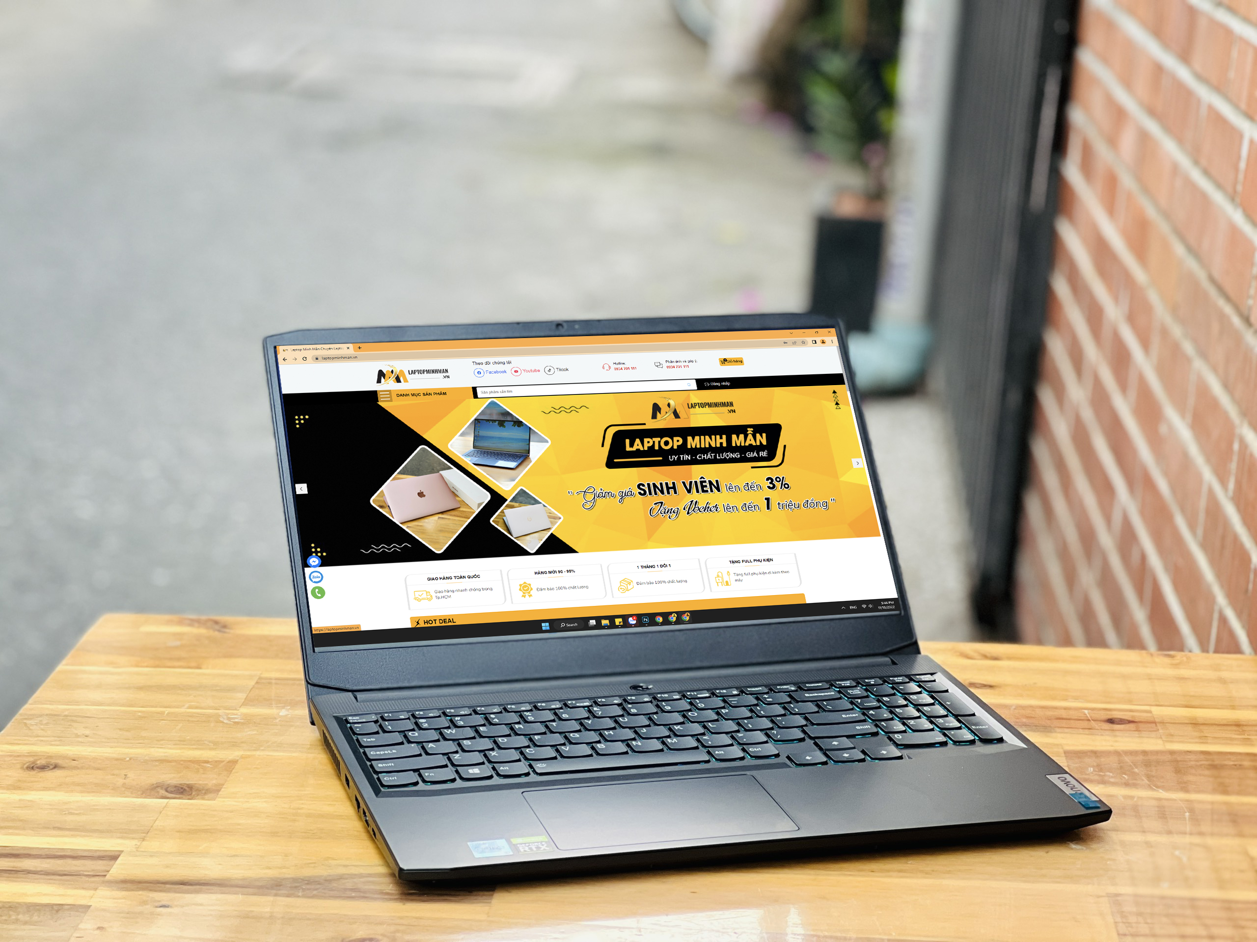 Lenovo IdeaPad Gaming 3 15ACH6 Ryzen 7 5800H/ SSD 512GB/ Viền Mỏng FHD 120Hz/ RTX 3050 4GB/ Chuyên Game Đồ Họa/ Giá Rẻ3