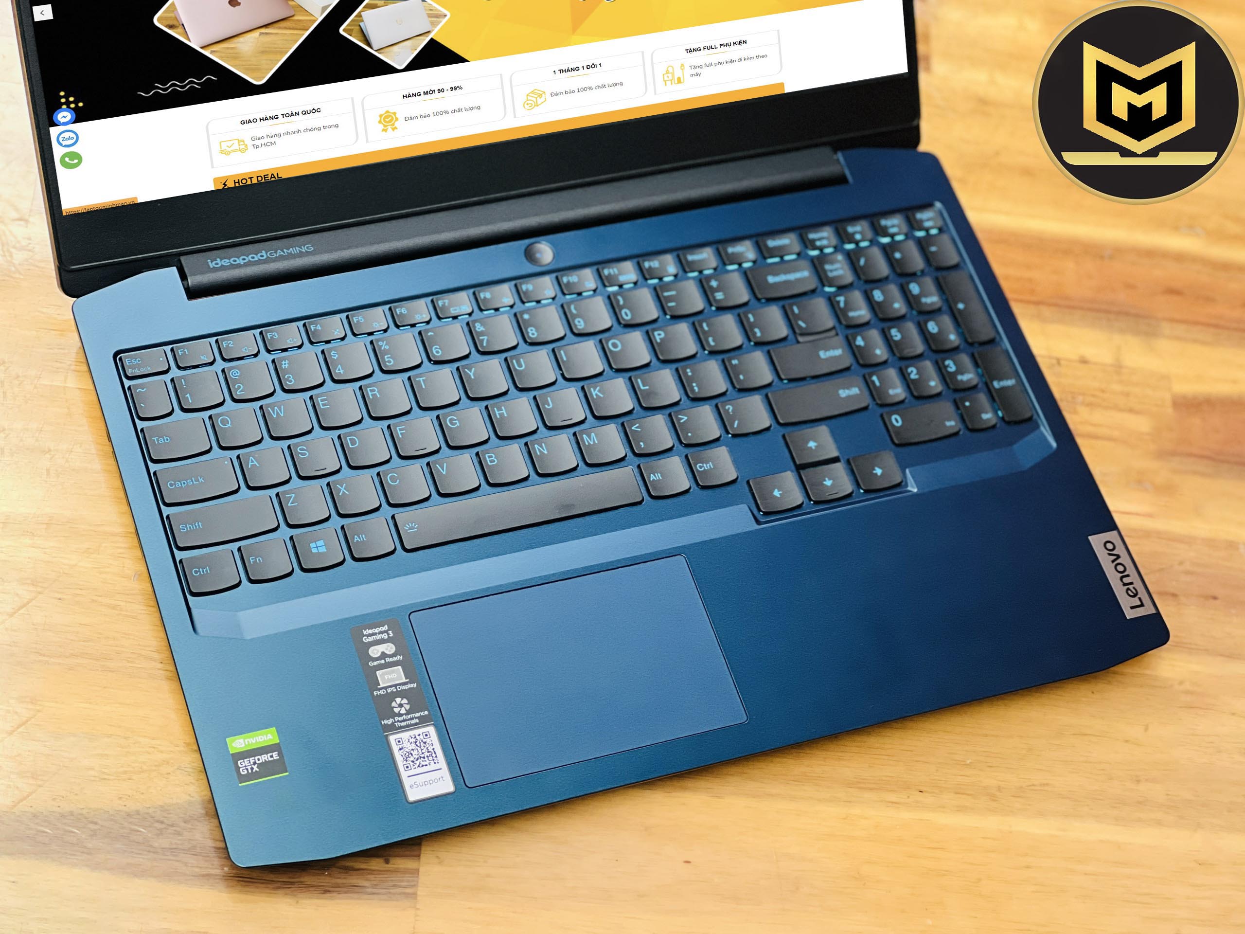 LENOVO IDEAPAD GAMING 3 15IMH05 i7 10750H GTX1650 4GB | LAPTOP GAMING GIÁ RẺ2
