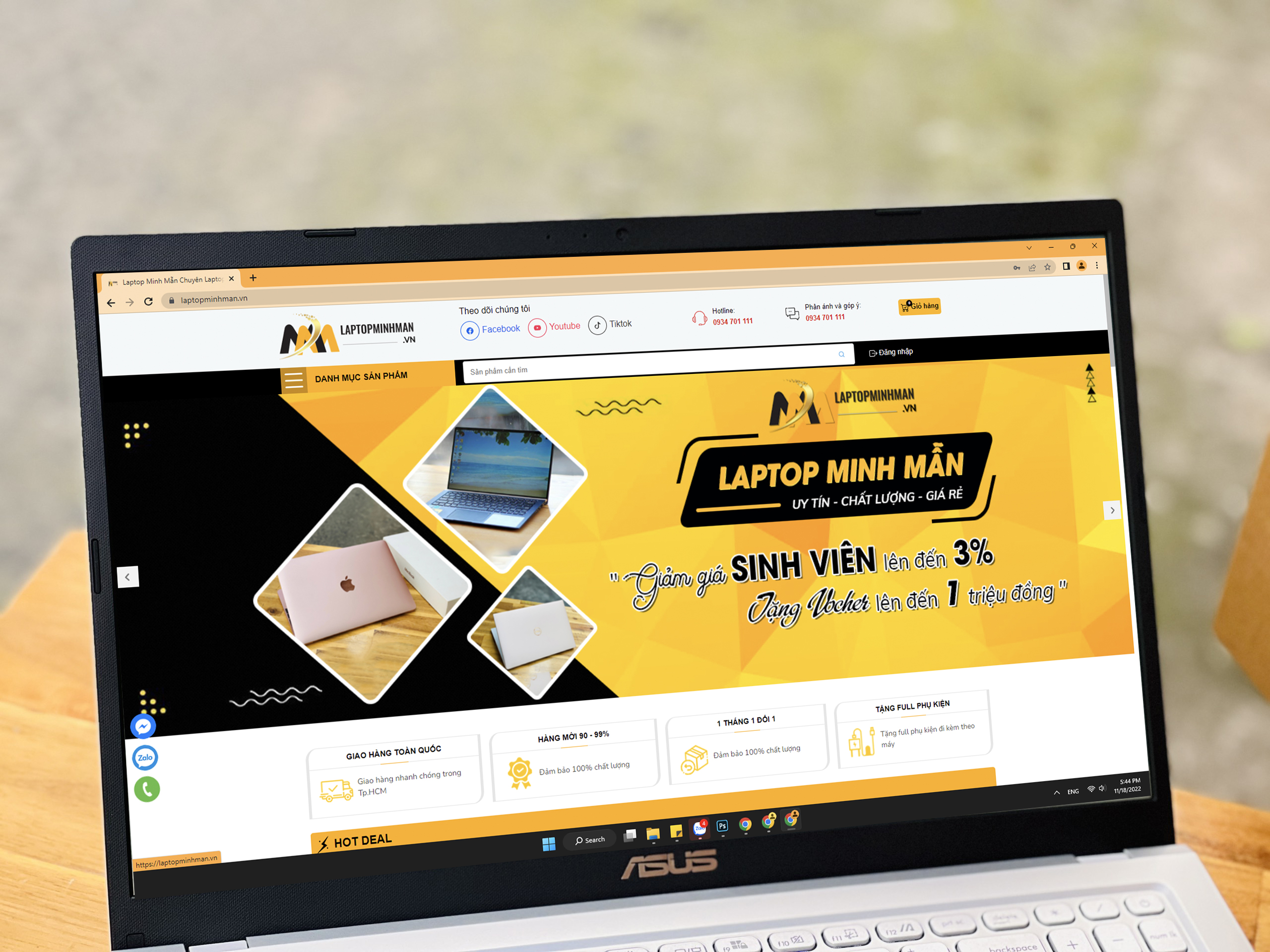 Asus Vivobook X515JA i7 1065G7/ Ram8G/ SSD256/ 15.6inch/ Full HD/ Viền Mỏng/ Full Phím Số/ Giá rẻ1