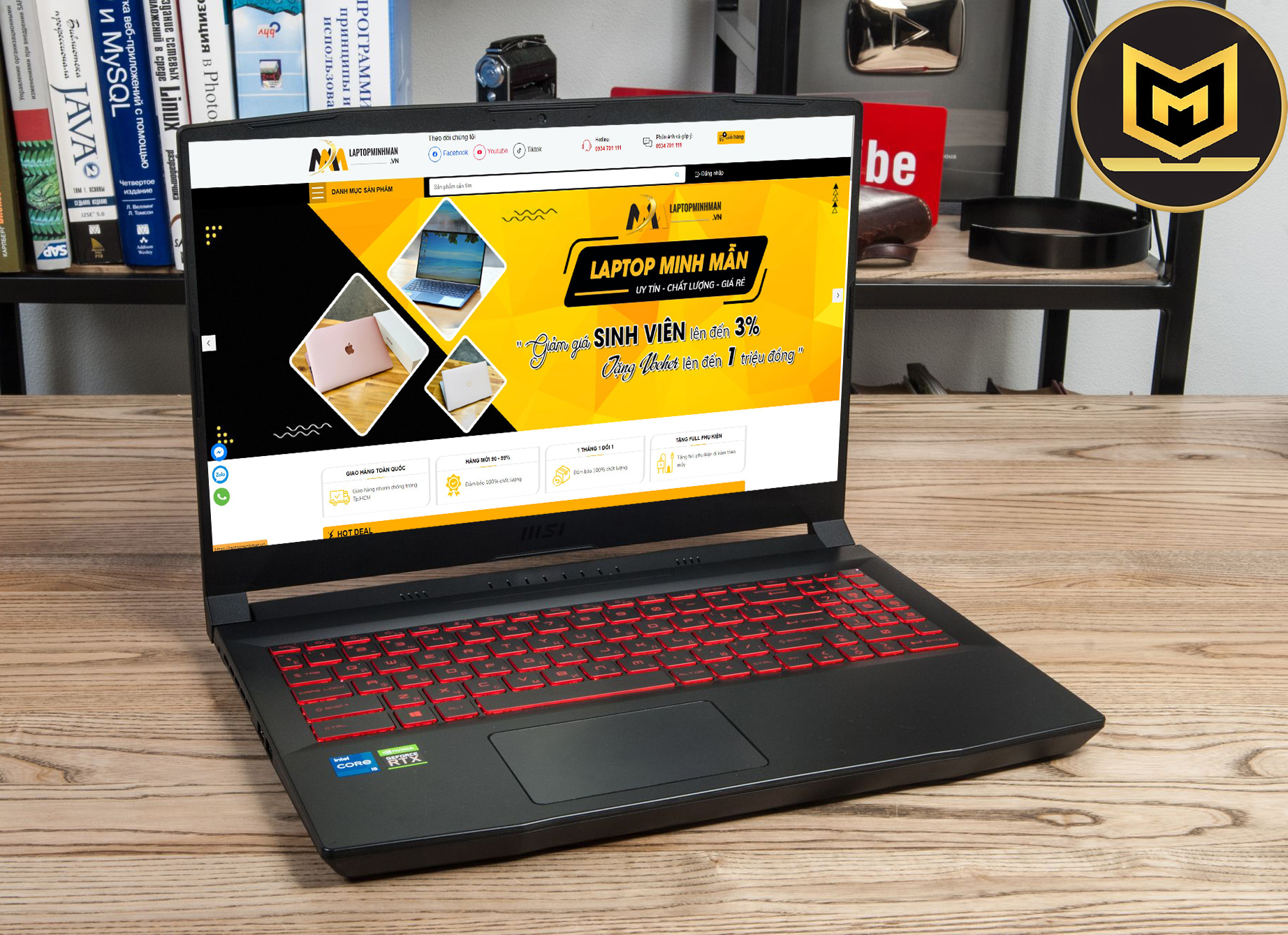 MSI KATANA GF66 I7 11800H RTX 3050 GIÁ RẺ4