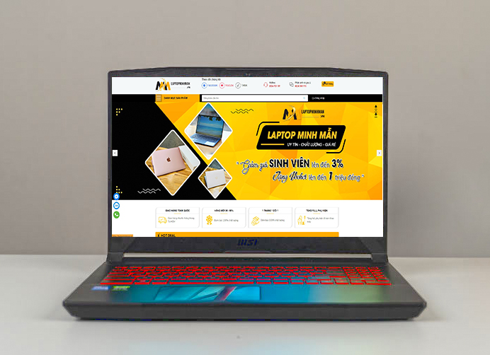 MSI KATANA GF66 I7 11800H RTX 3050 GIÁ RẺ1