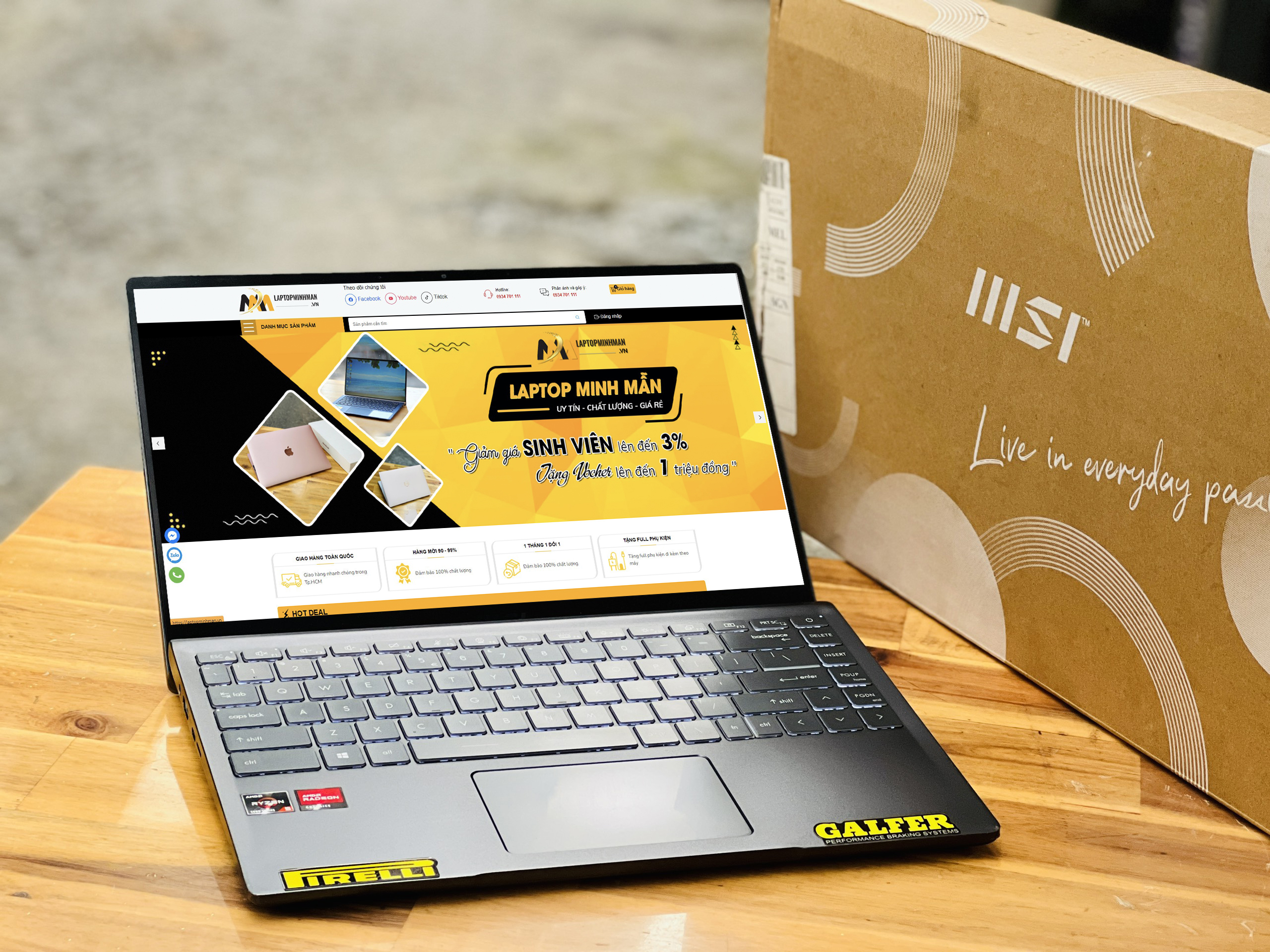 MSI MODERN 14 B5M RYZEN 5 5500U GIÁ RẺ4