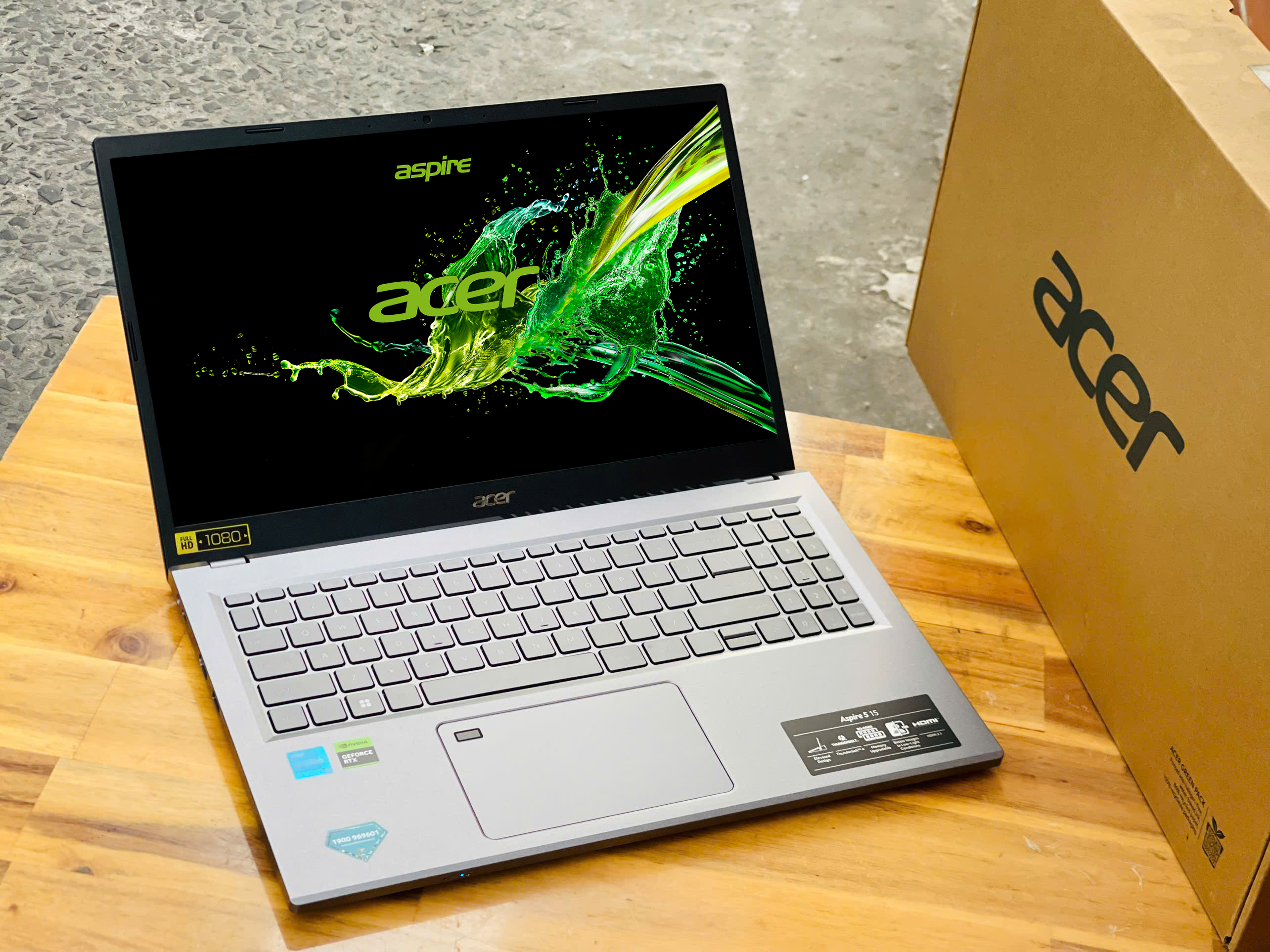 LAPTOP ACER ASPIRE 5 A515-58GM i5 13420H RTX2050 GAMING CAO CẤP GIÁ RẺ1