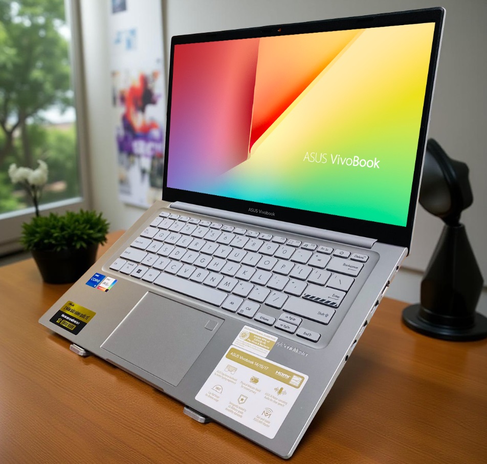 LAPTOP ASUS VIVOBOOK 14 X1404ZA i3 1215U 14INCH FHD VIỀN MỎNG MÀU BẠC GIÁ RẺ1