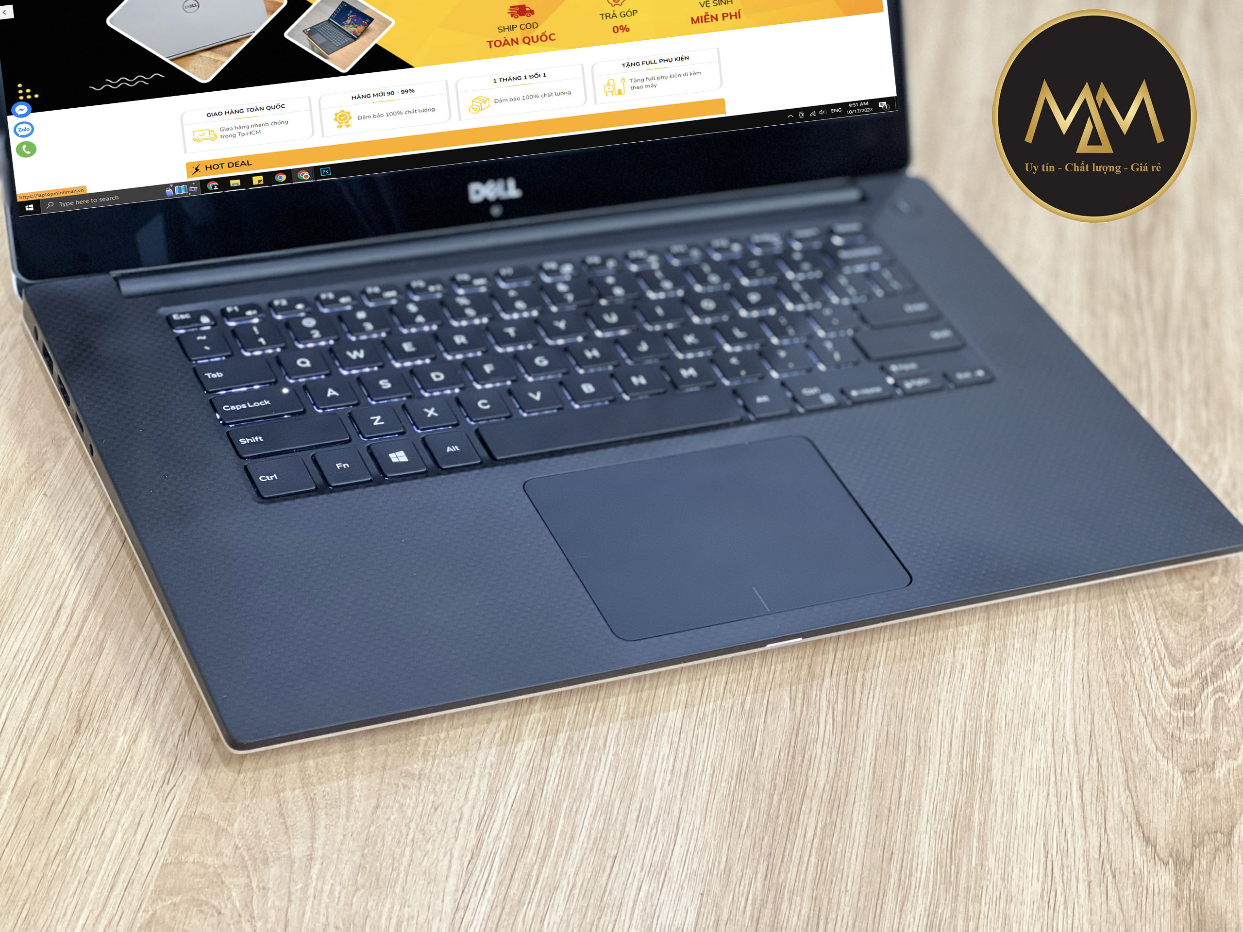 DELL XPS 15 7590 I7 9750H/ RAM 16GB SSD 512GB/ 15.6INCH FHD/ VGA GTX 1650 4GB/ ĐỒ HỌA LẬP TRÌNH/ GIÁ RẺ1
