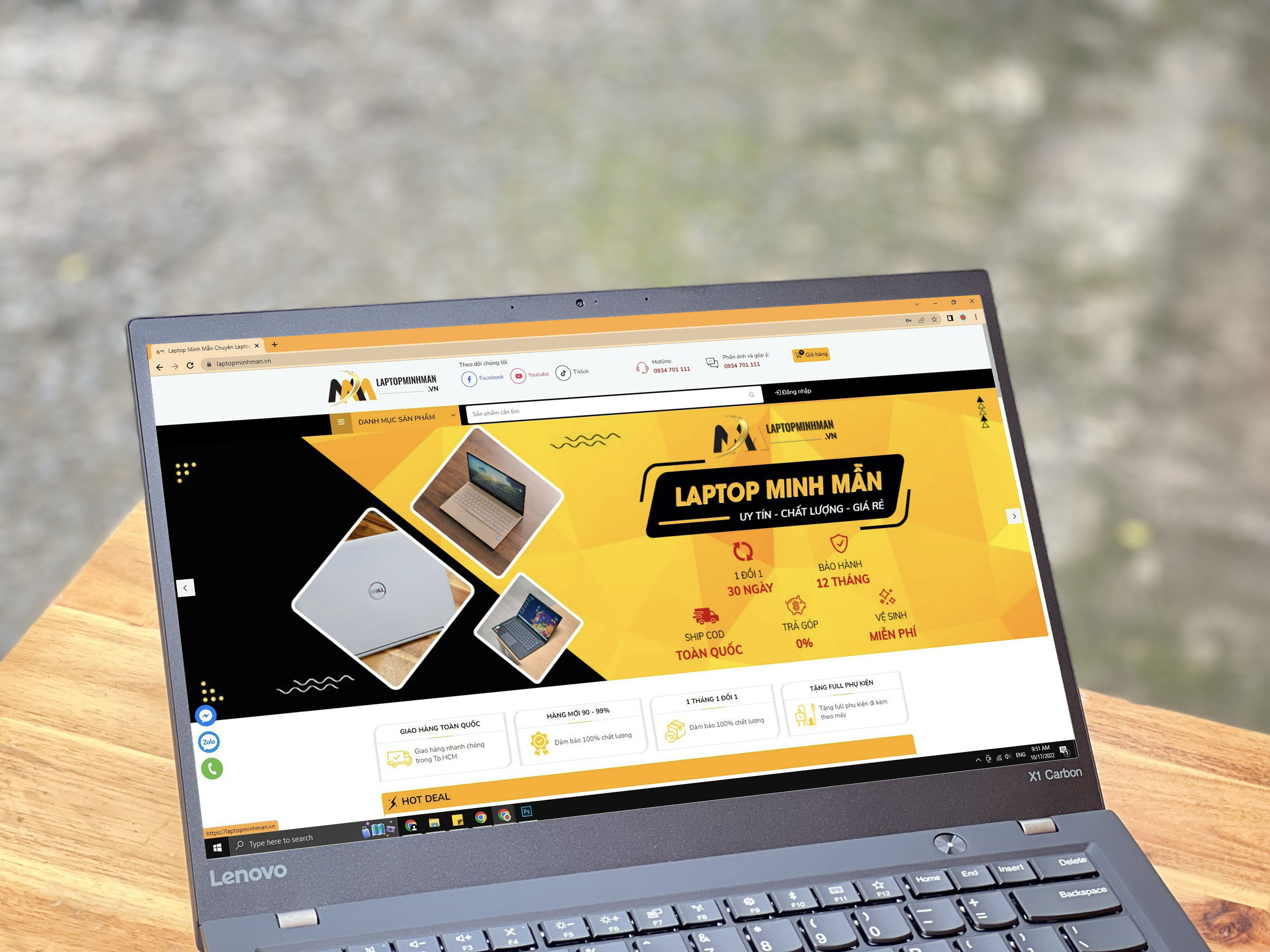 LENOVO THINKPAD X1 CARBON GEN 5 i7 6500U/ RAM 8GB/ SSD 256GB/ 14INCH FHD VIỀN MỎNG/ SIÊU GỌN NHẸ/ GIÁ RẺ2
