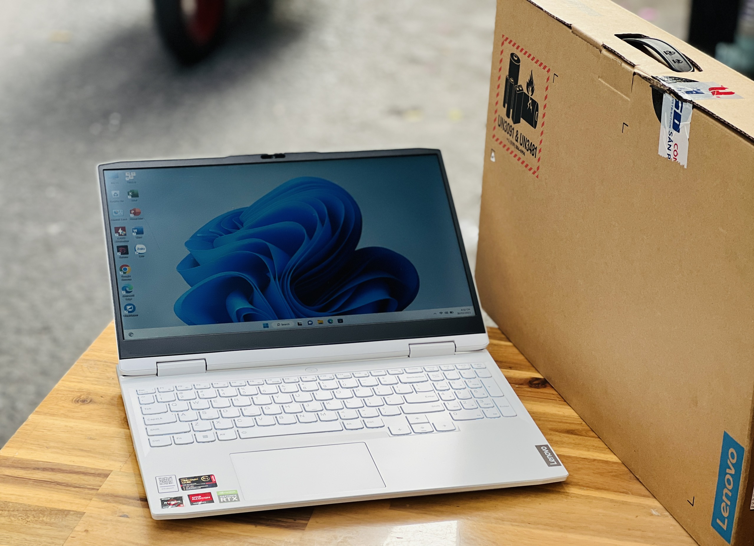 Lenovo Ideapad Gaming 3 15ARH7 Ryzen 5 6600H/ RTX 3050 4G/ 15.6 FHD 120HZ/ LED XANH/ LAPTOP CHUYÊN GAME/ GIÁ RẺ4