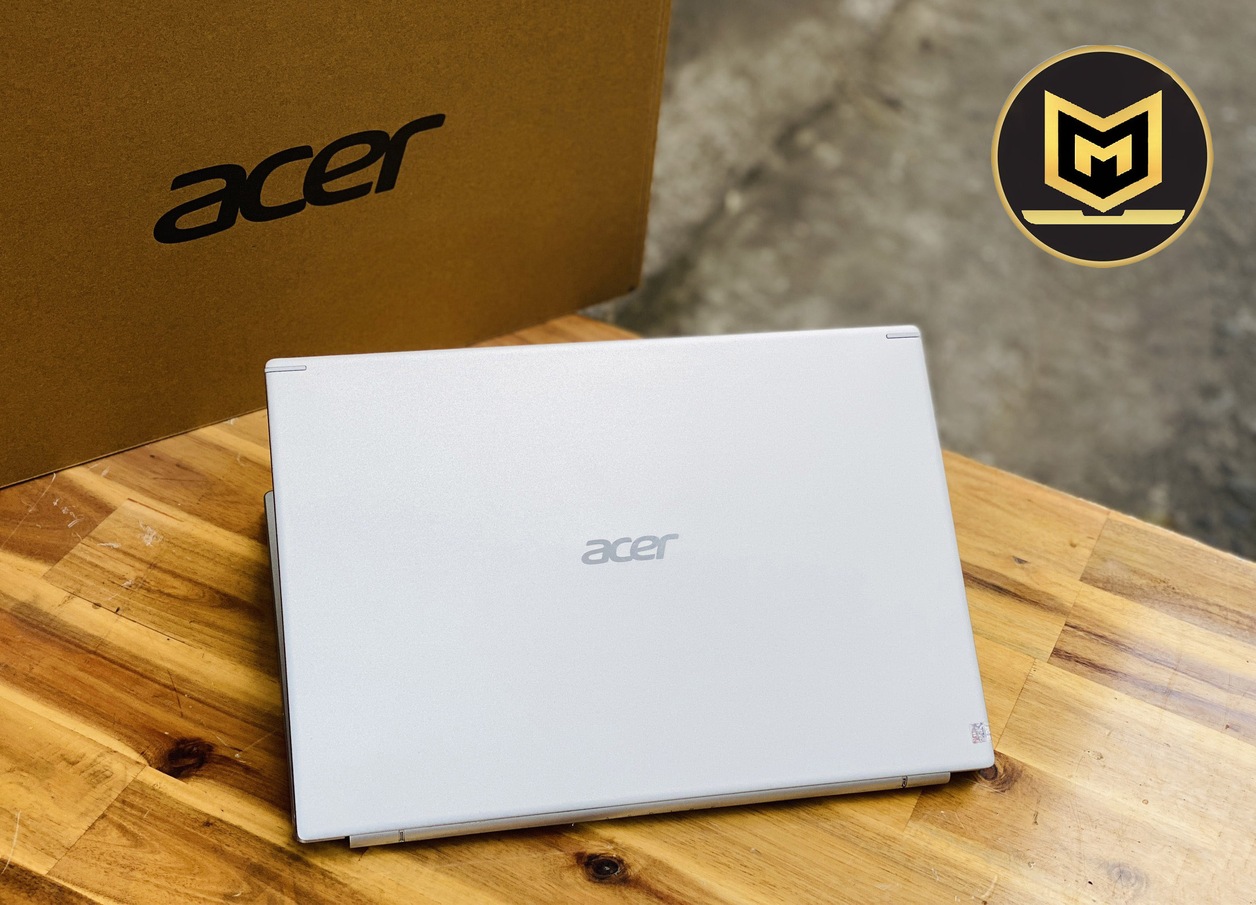 LAPTOP ACER ASPIRE 5 A514 54 511G i5 1135G7 SSD 512GB 14INCH FHD VỎ NHÔM MÀU BẠC GIÁ RẺ