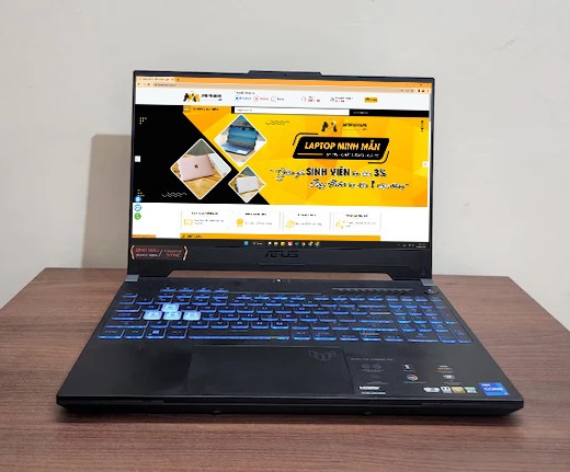 Asus Gaming TUF F15 FX506LH i5 2022/ SSD512/ Tần Số Quét 144hz/ 15.6inch/ GTX1650TI 4G/ LED SRGB/ Chuyên Game / Giá Rẻ