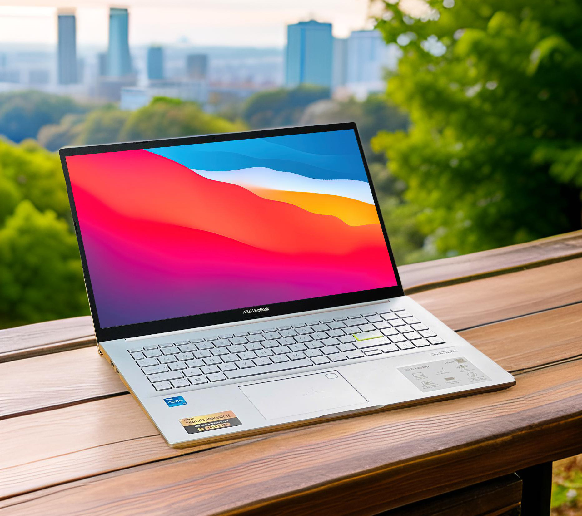 LAPTOP ASUS VIVOBOOK M513UA RYZEN 5 5500U 15.6INCH FHD OLED MÀU BẠC GIÁ RẺ