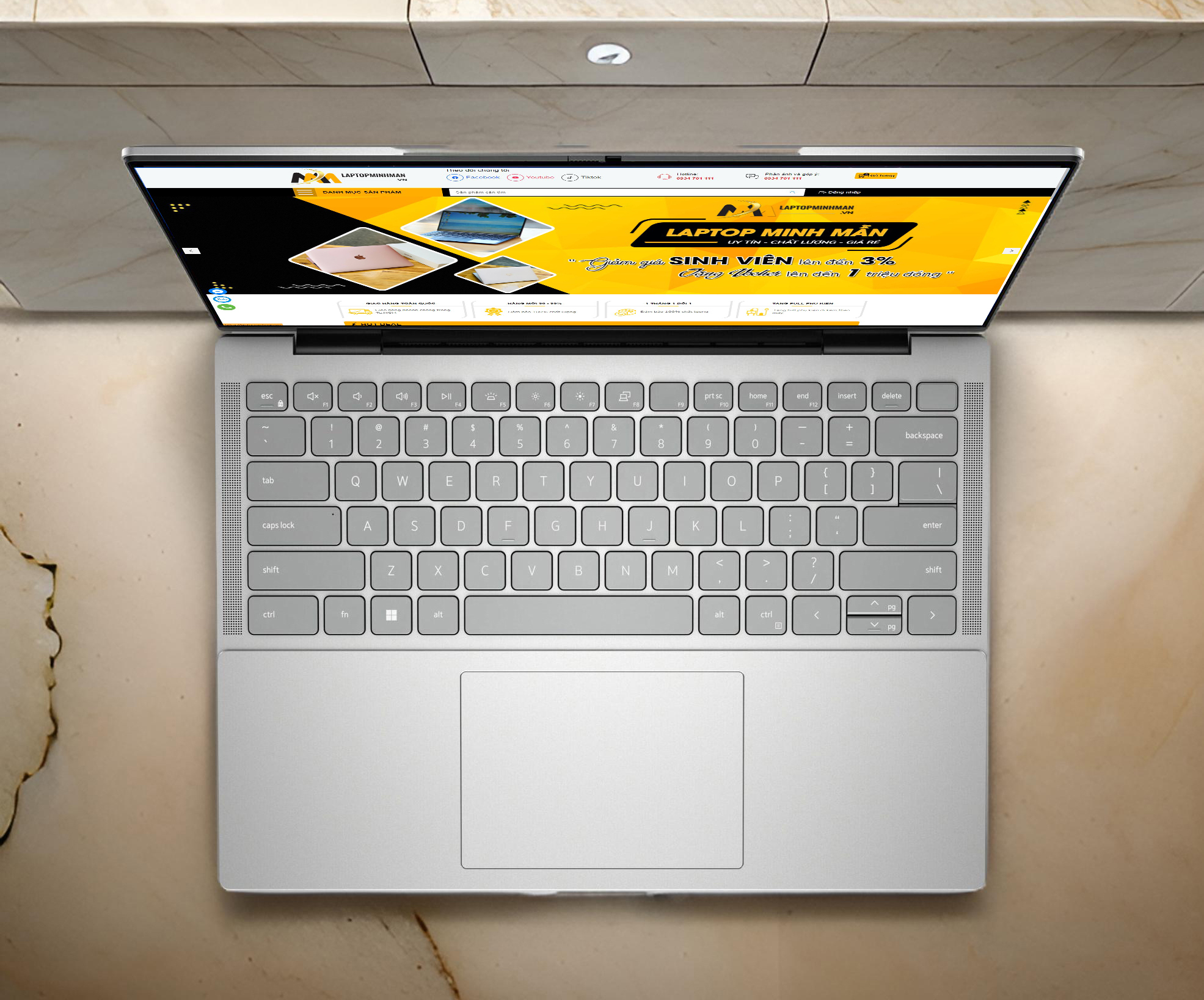 DELL INSPIRON 5430 i7 1360P RAM 16G SSD 1TB 14IN QHD+ 120Hz CHUYÊN VĂN PHÒNG LẬP TRÌNH GIÁ RẺ