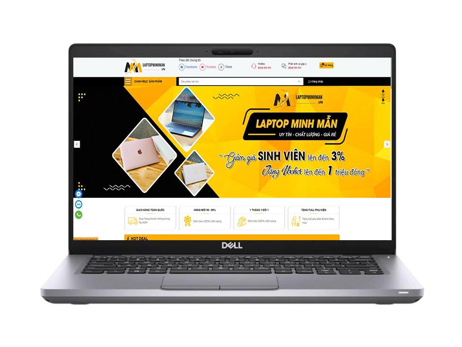DELL LATITUDE 5411 i7 10850H/ RAM 16GB/ SSD 256GB/ FULL HD IPS/ VGA UHD/ DOANH NHÂN SIÊU BỀN/ GIÁ RẺ
