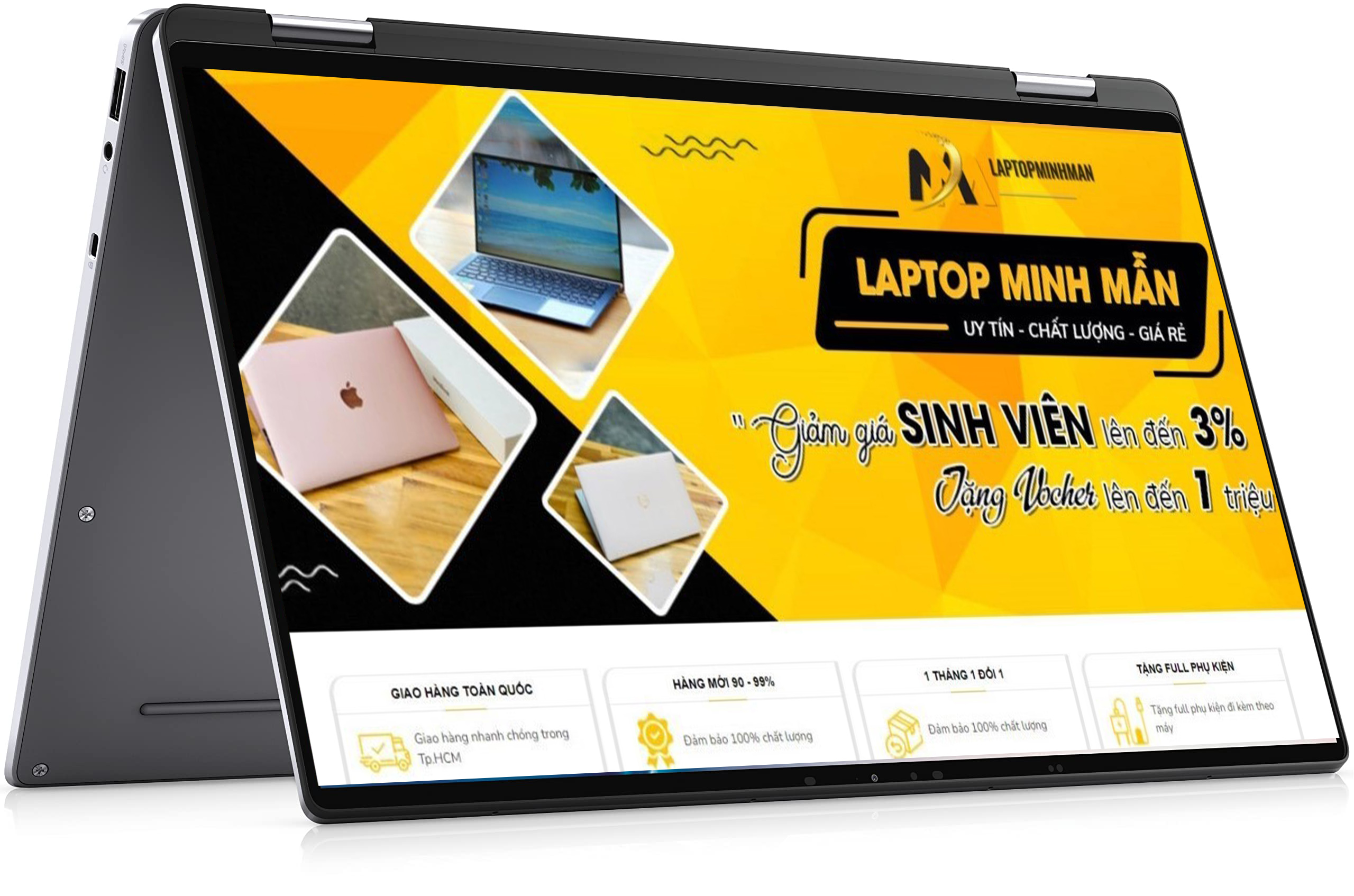 LAPTOP DELL LAITTUDE 9510 2IN1 I5 10310U CẢM ỨNG XOAY 360 ĐỘ GIÁ RẺ