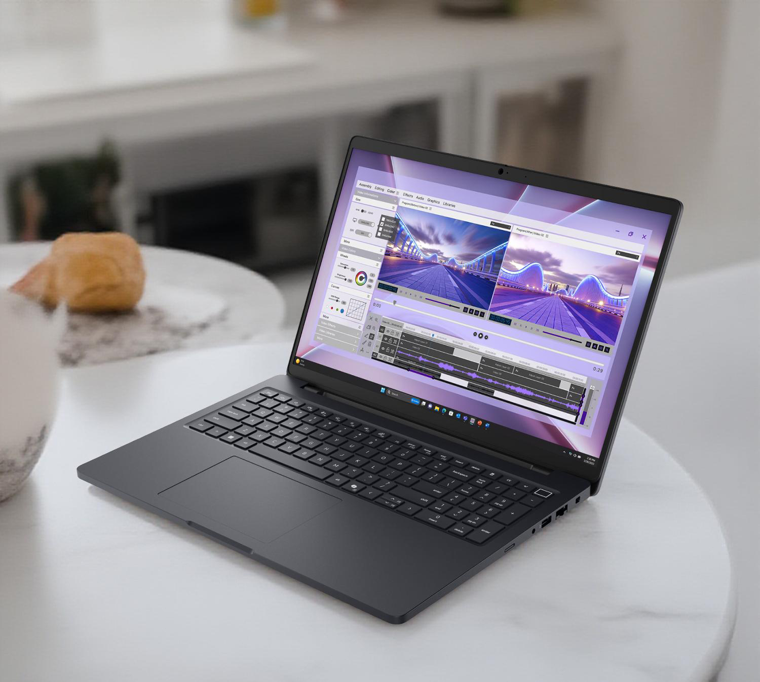 LAPTOP DELL PRO MAX 16 MC16250 CORE ULTRA 5 235H 16INCH FHD+ INTEL GRAPHICS ĐỒ HỌA CAO CẤP
