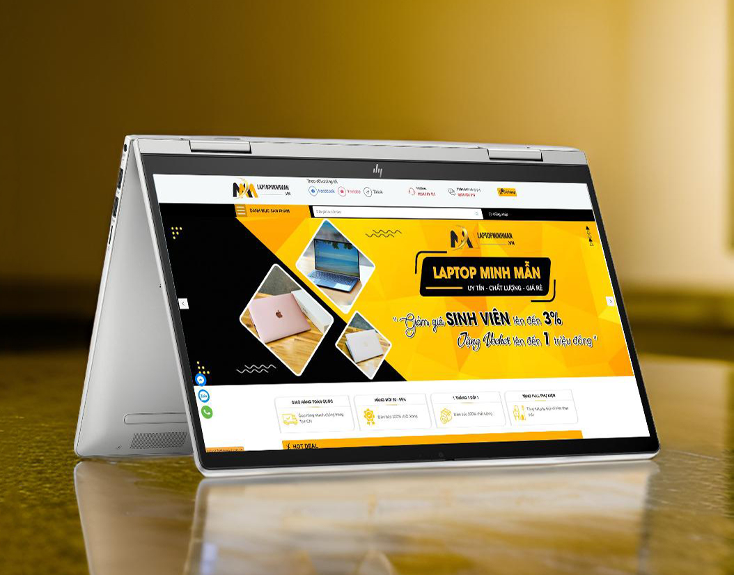 HP ENVY X360 14 ES0013DX i5 1335U RAM 8G SSD 512G 14IN CẢM ỨNG 2IN1 VỎ NHÔM GIÁ RẺ