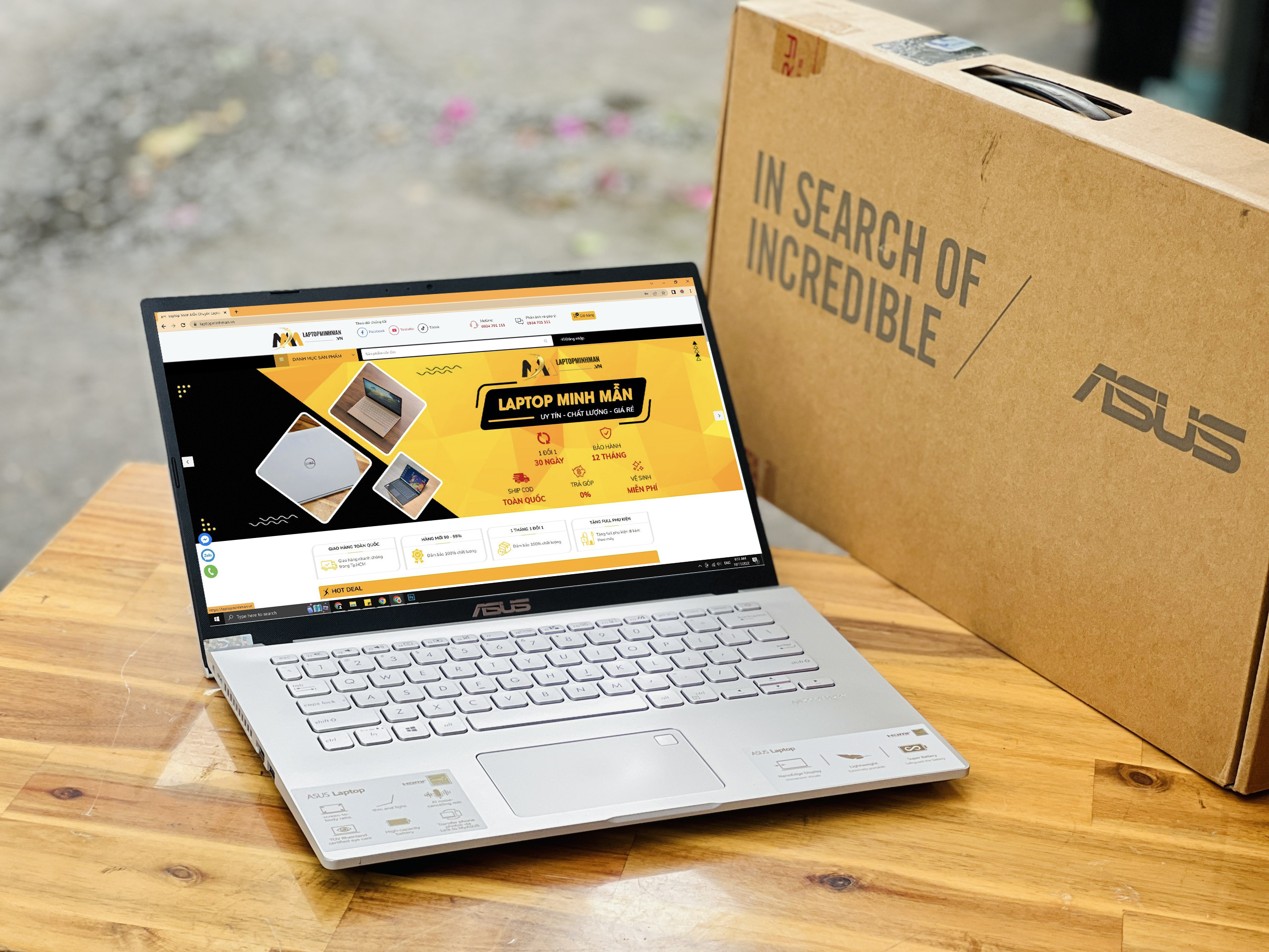 ASUS VIVOBOOK X409JA I5 1035G1/ RAM 8GB/ SSD 256GB/ FHD VIỀN MỎNG/ VGA UHD/ VĂN PHÒNG SIÊU GỌN NHẸ/ GIÁ RẺ
